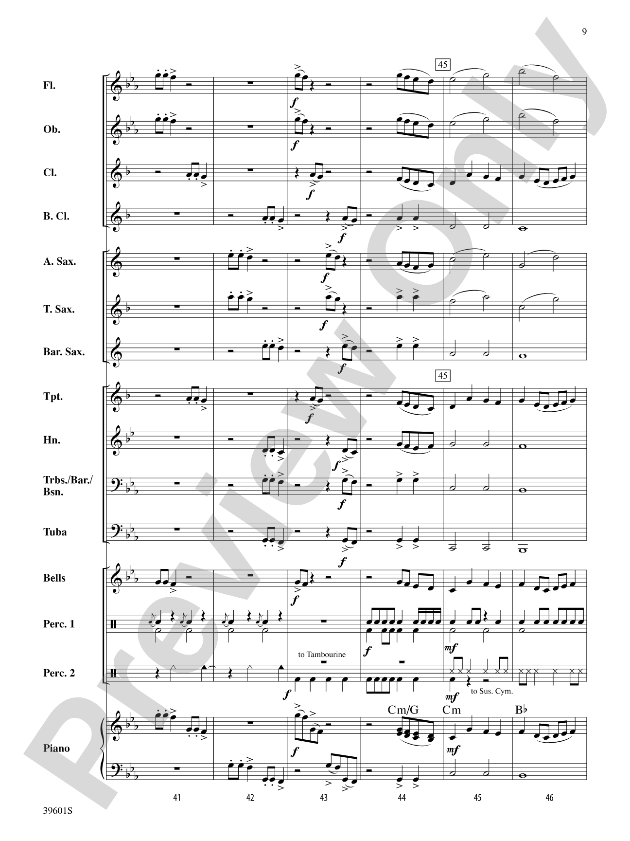 The Common Denominator: Concert Band Conductor Score & Parts