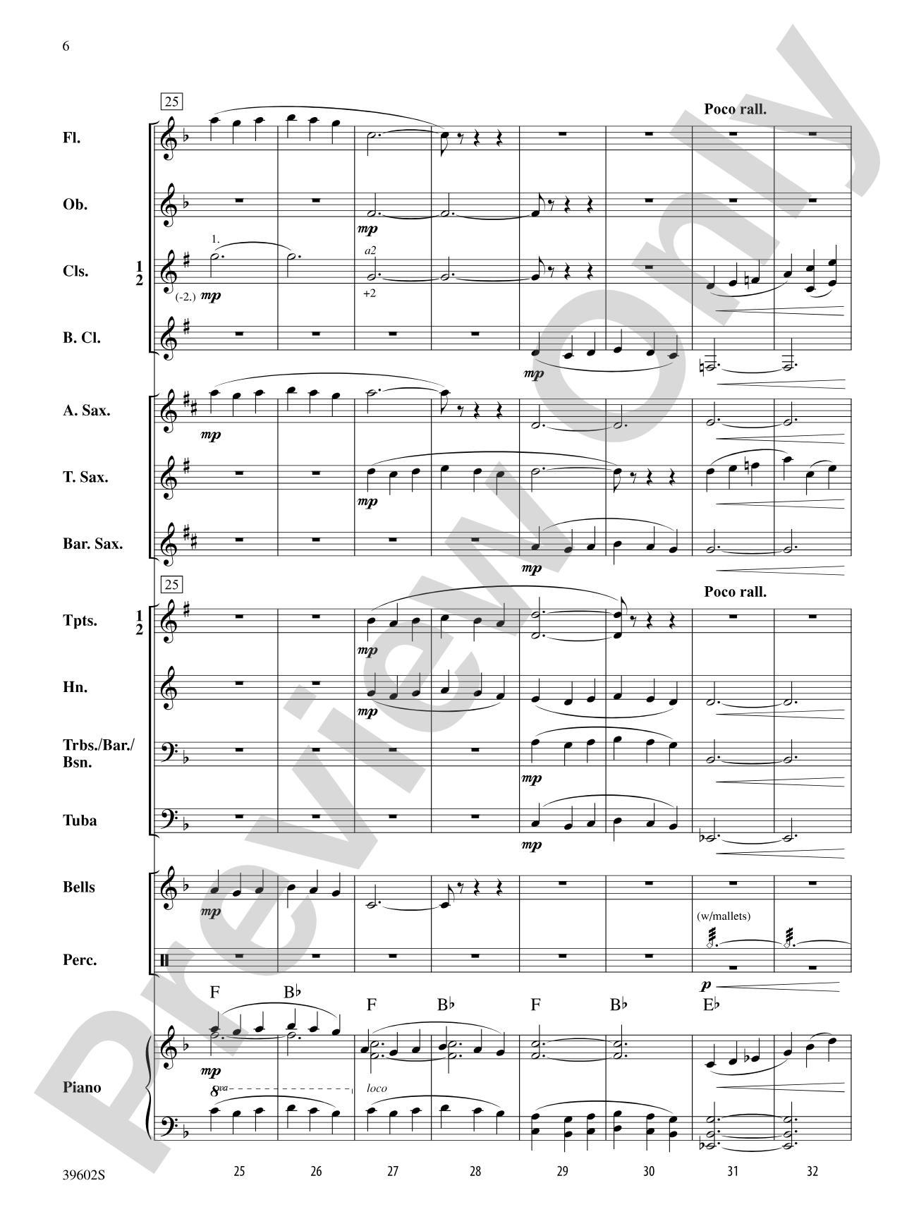 Daydreams: Concert Band Conductor Score & Parts