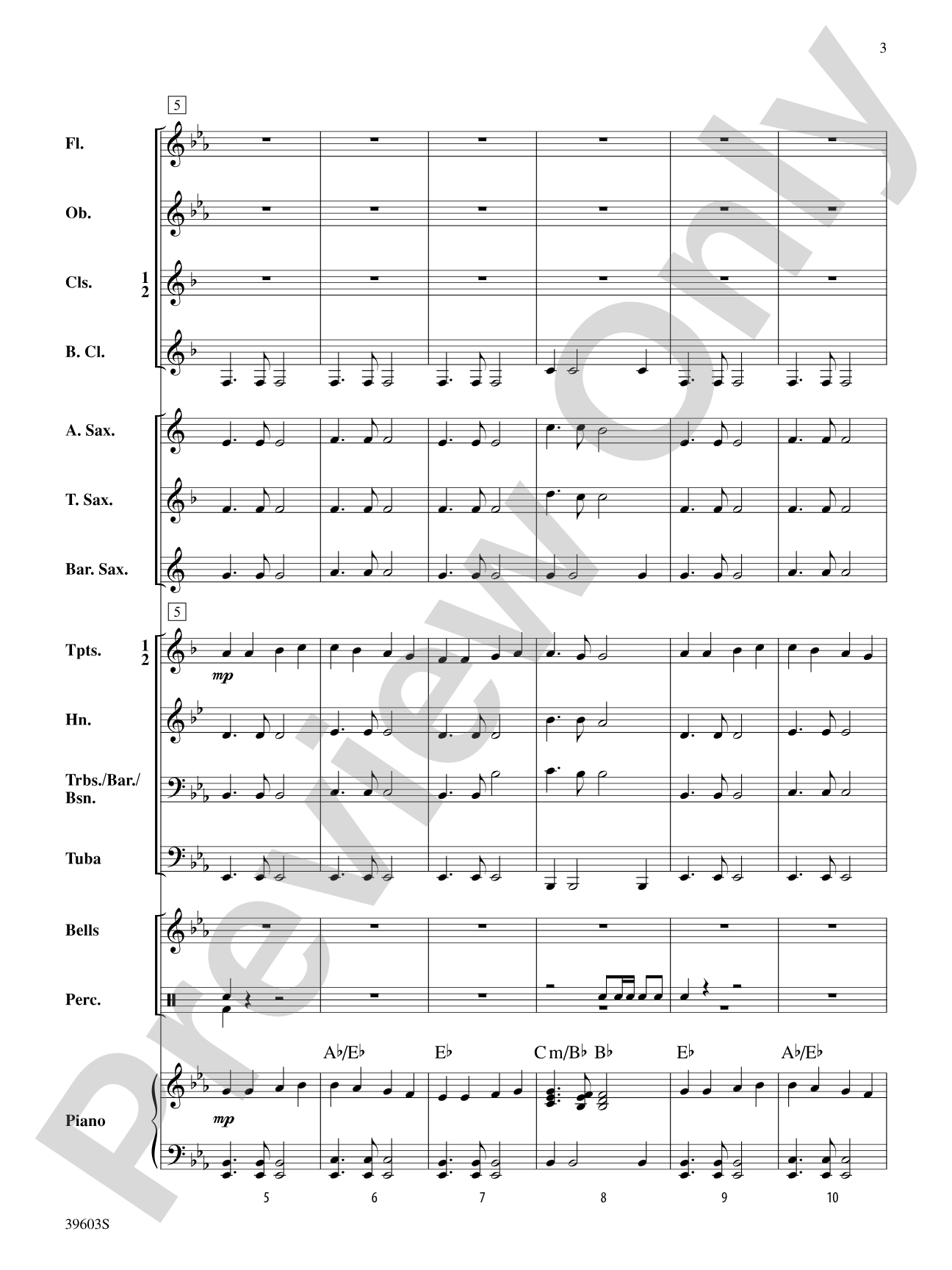 Ode to Joy: Concert Band Conductor Score & Parts