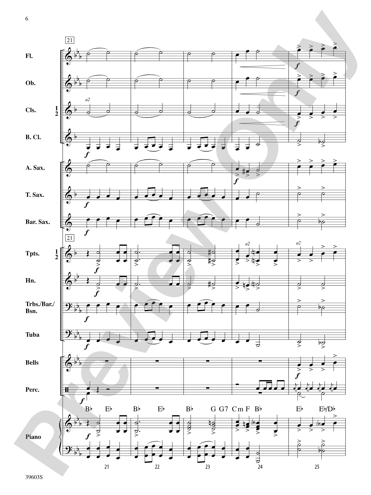Ode to Joy: Concert Band Conductor Score & Parts
