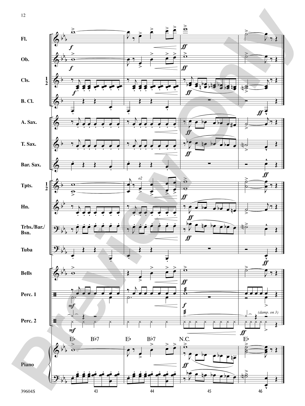Holiday Bobsled Run: Concert Band Conductor Score & Parts