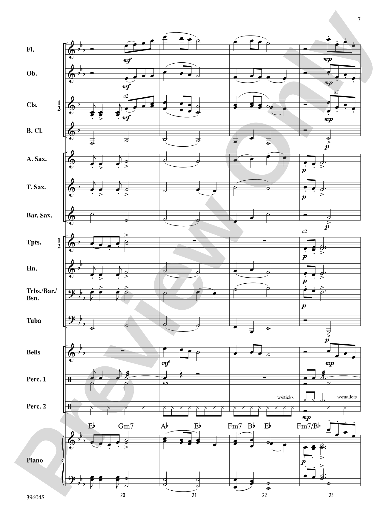 Holiday Bobsled Run: Concert Band Conductor Score & Parts