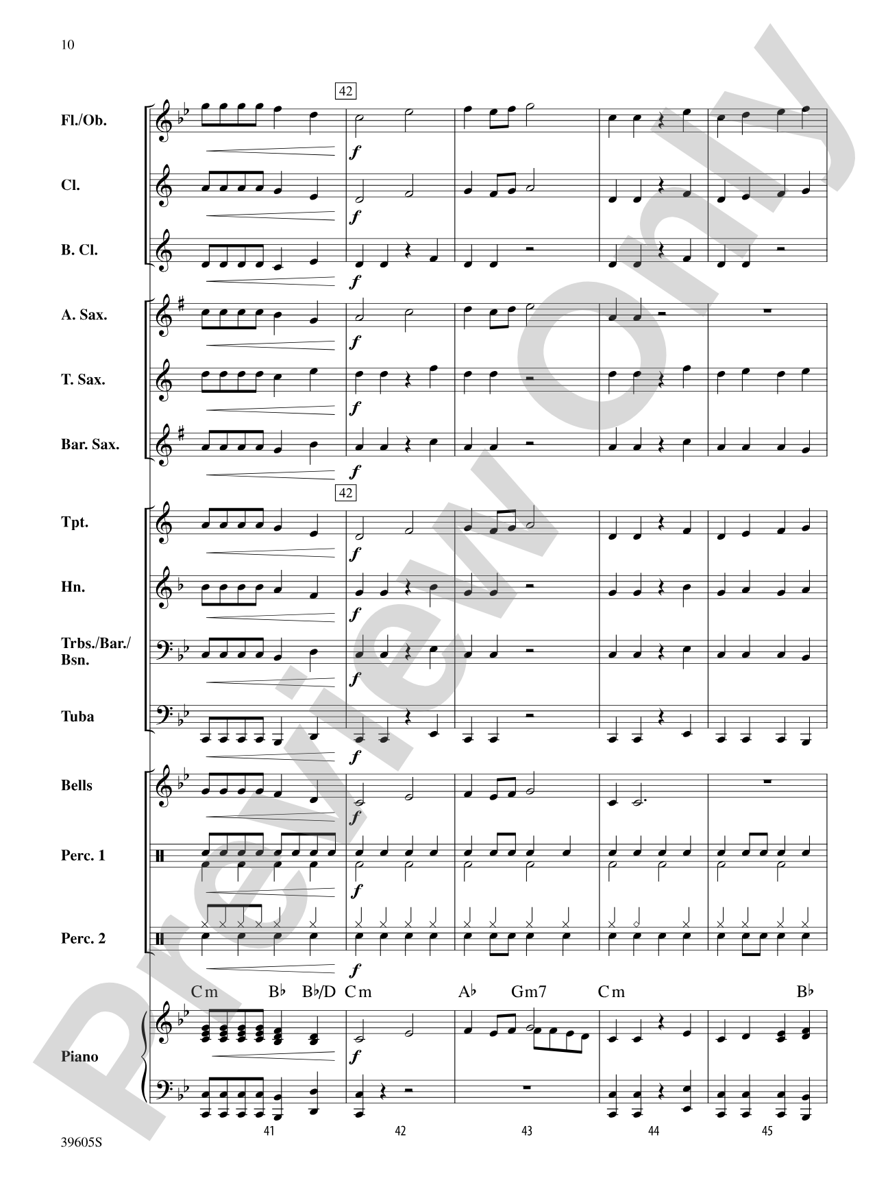 Atomic Clock: Concert Band Conductor Score & Parts