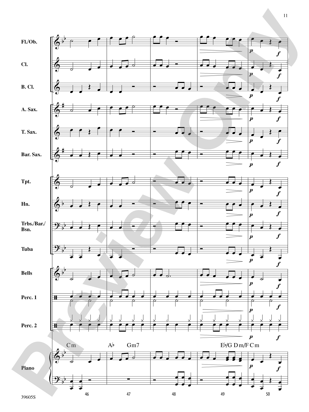 Atomic Clock: Concert Band Conductor Score & Parts