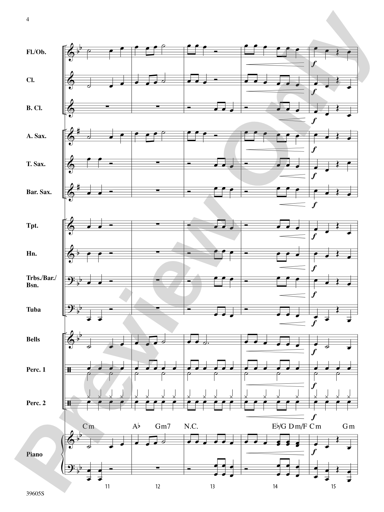 Atomic Clock: Concert Band Conductor Score & Parts