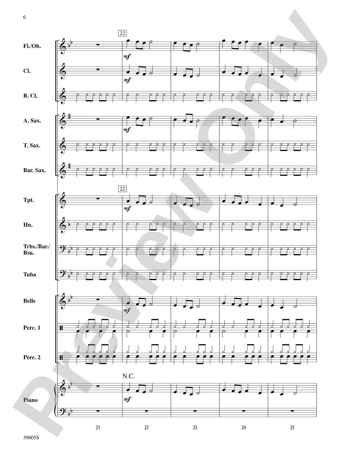 Atomic Clock: Concert Band Conductor Score & Parts