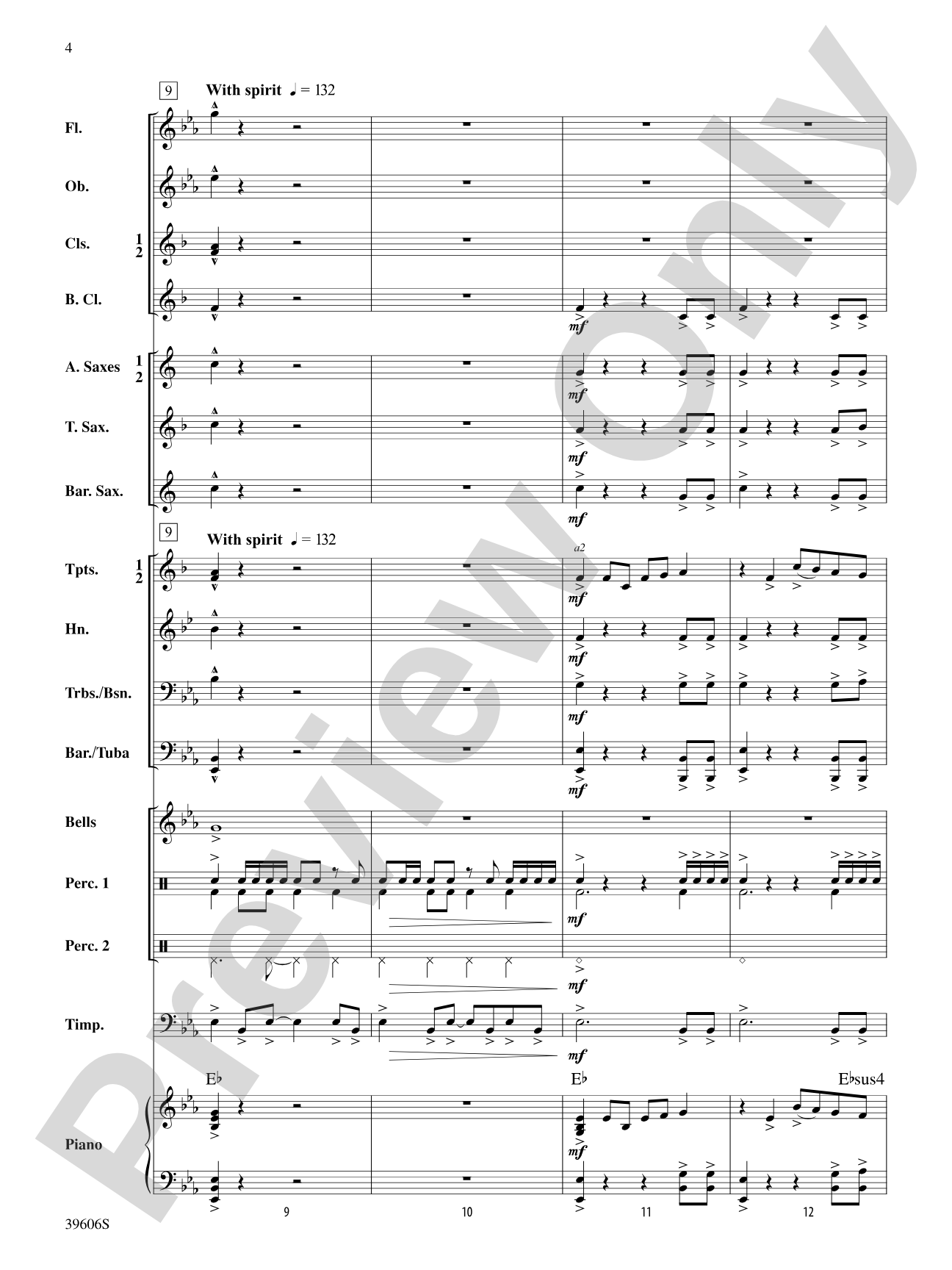 Call to the Heroes: Concert Band Conductor Score & Parts