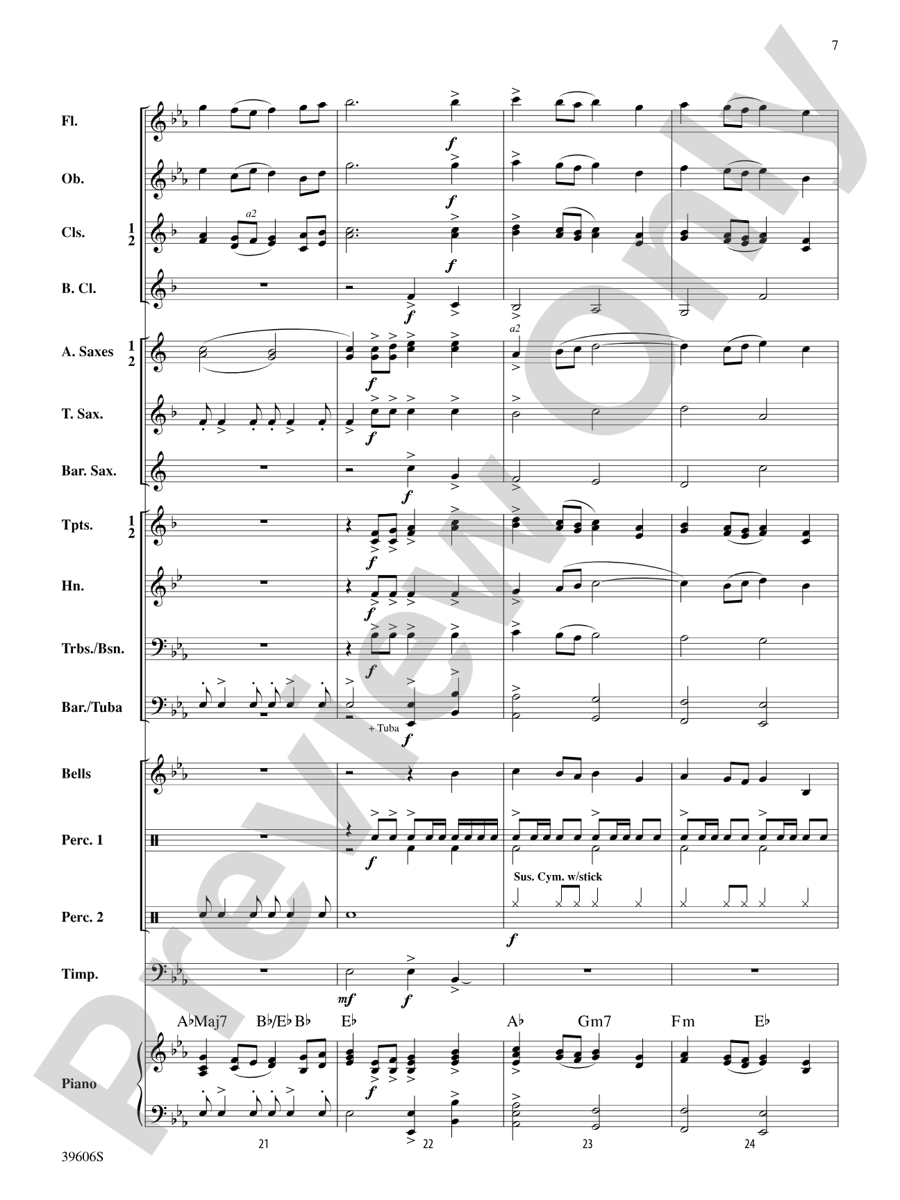 Call to the Heroes: Concert Band Conductor Score & Parts