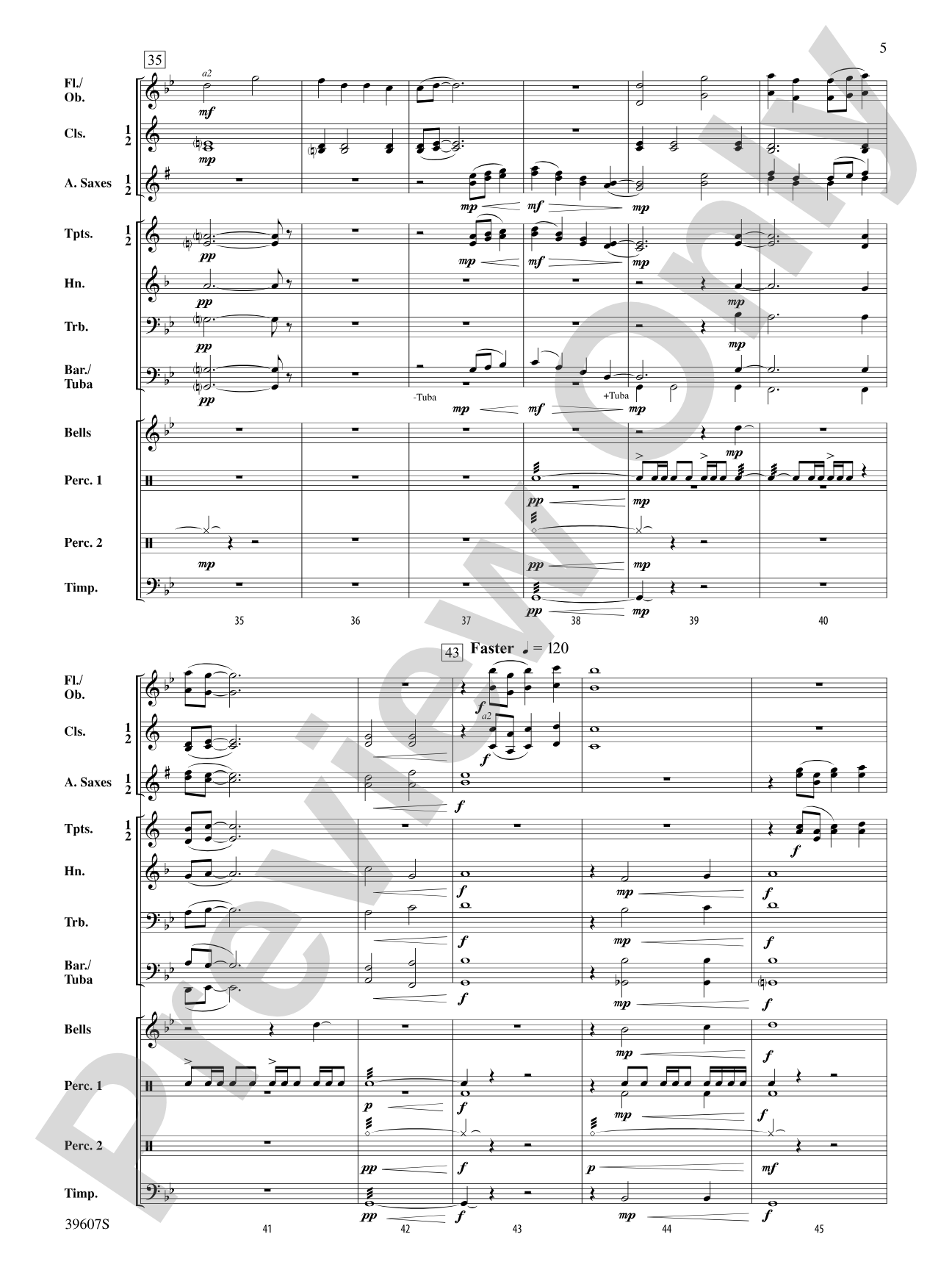 Mysterion: Concert Band Conductor Score & Parts