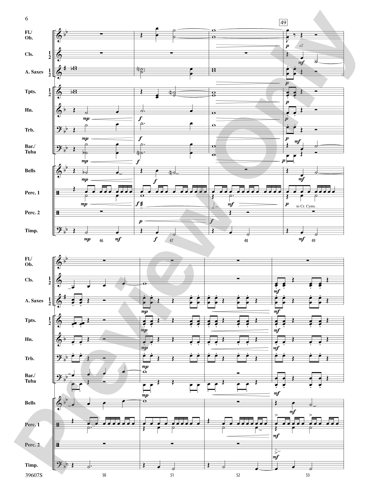 Mysterion: Concert Band Conductor Score & Parts