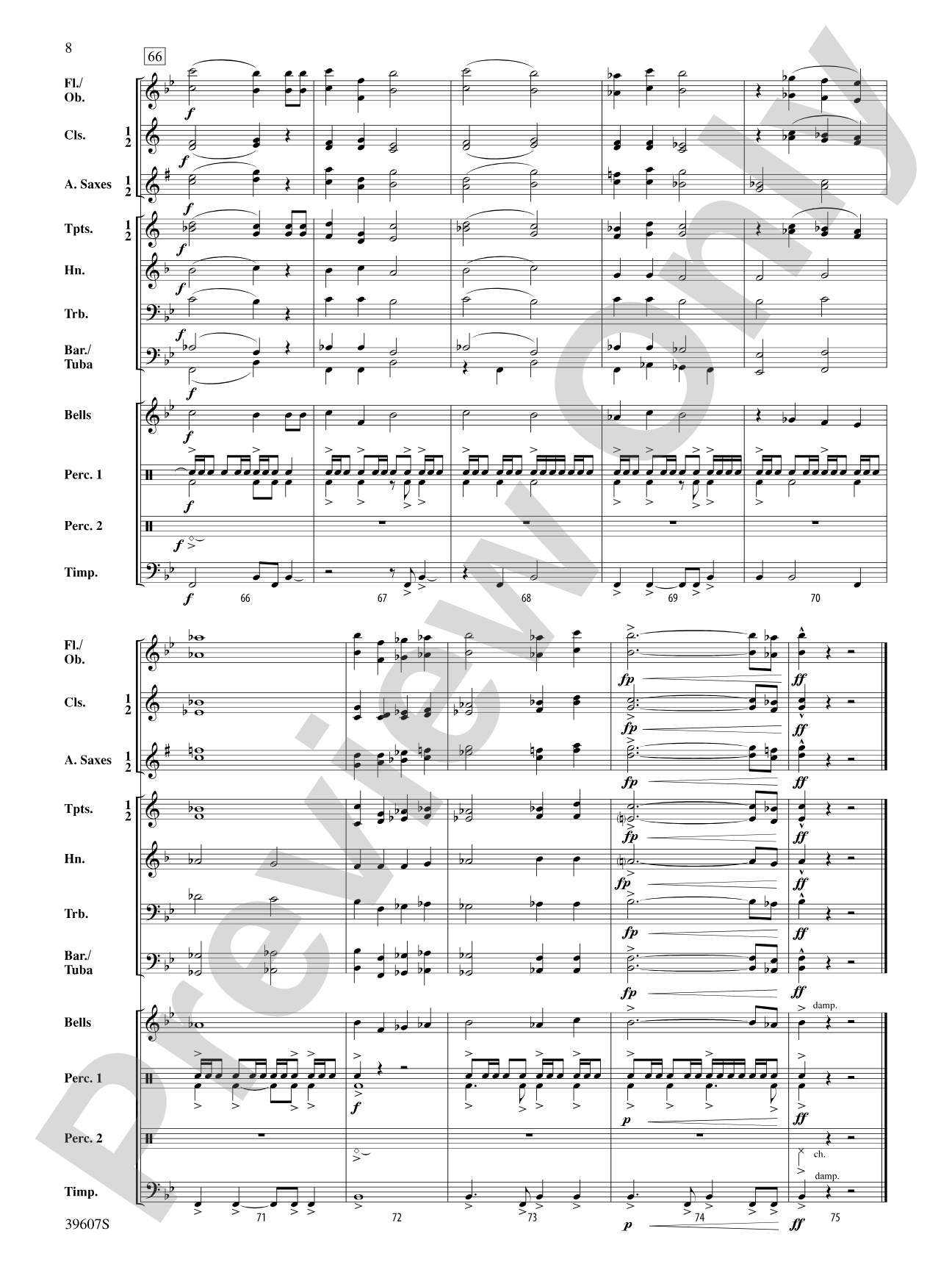 Mysterion: Concert Band Conductor Score & Parts