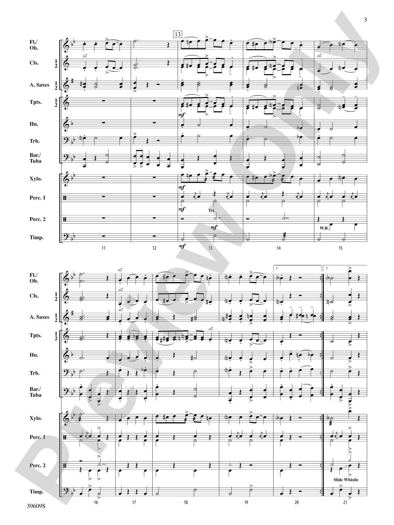 Coney Island Rag: Concert Band Conductor Score & Parts