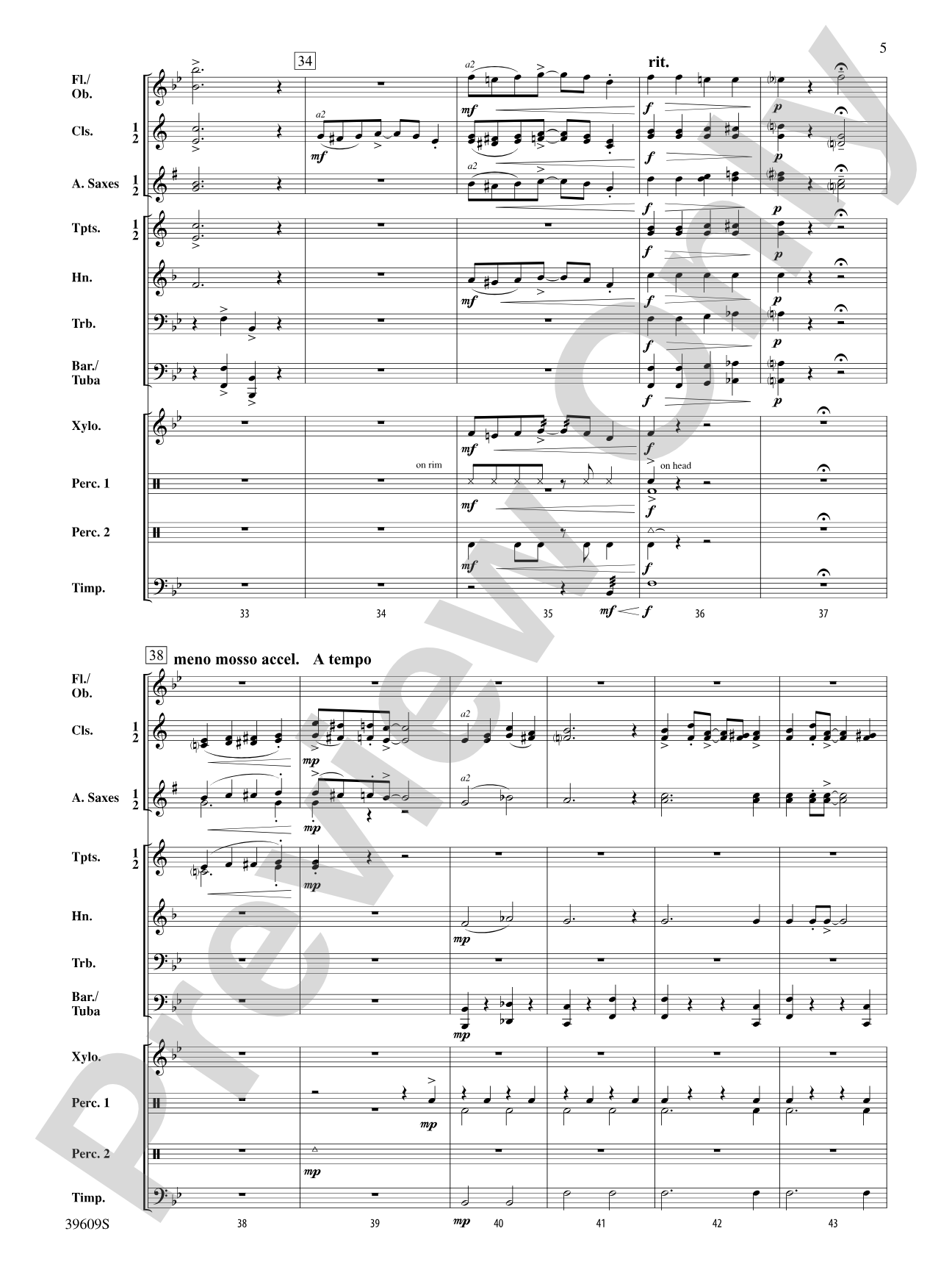 Coney Island Rag: Concert Band Conductor Score & Parts