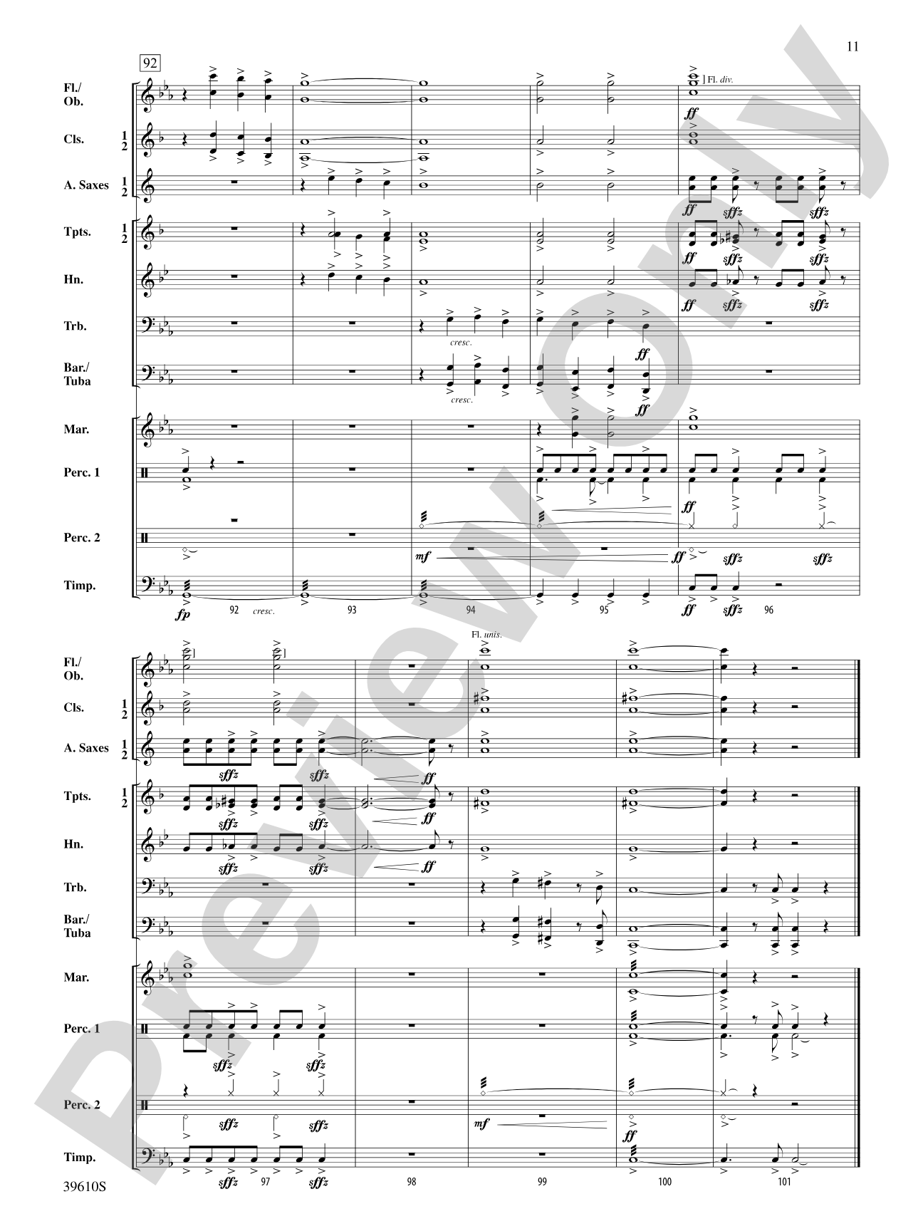 Hercules vs. the Hydra: Concert Band Conductor Score & Parts