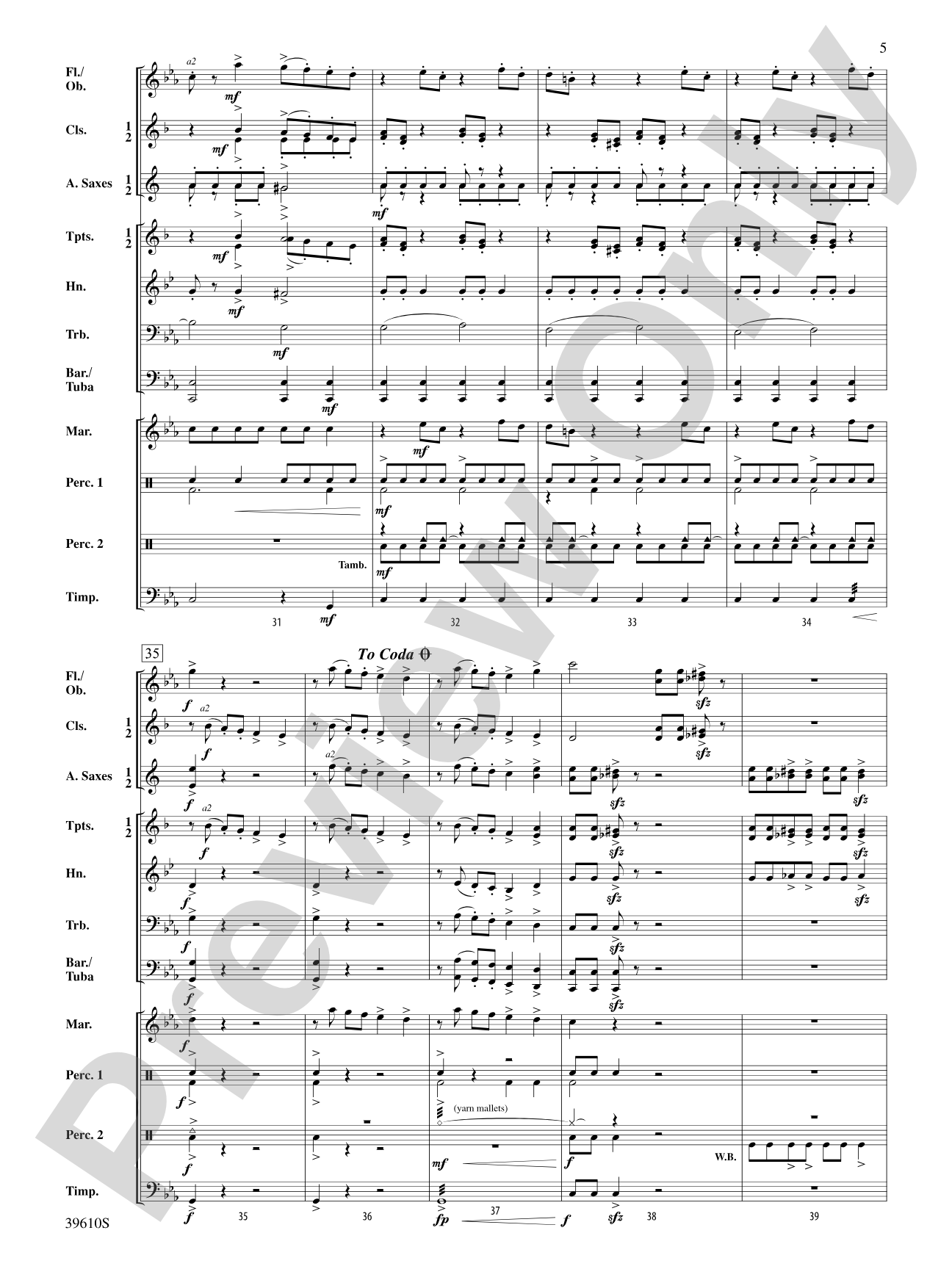 Hercules vs. the Hydra: Concert Band Conductor Score & Parts