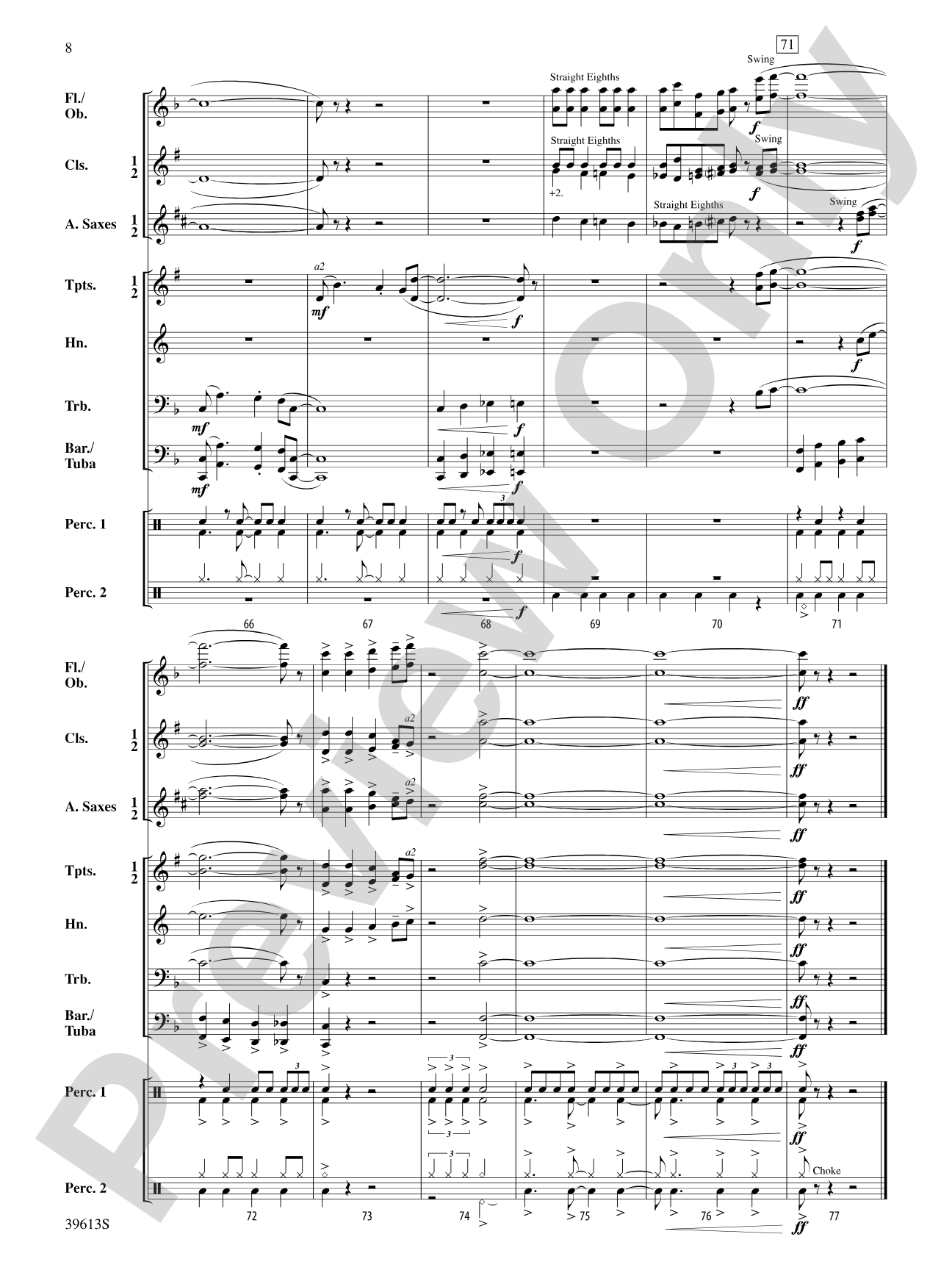 Jingle Jive: Concert Band Conductor Score & Parts