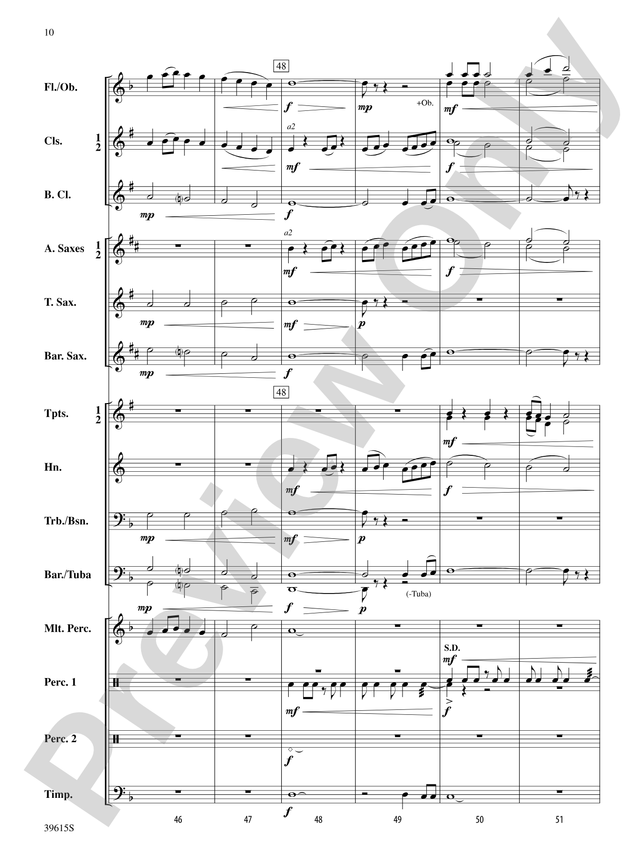 Rise: Concert Band Conductor Score & Parts