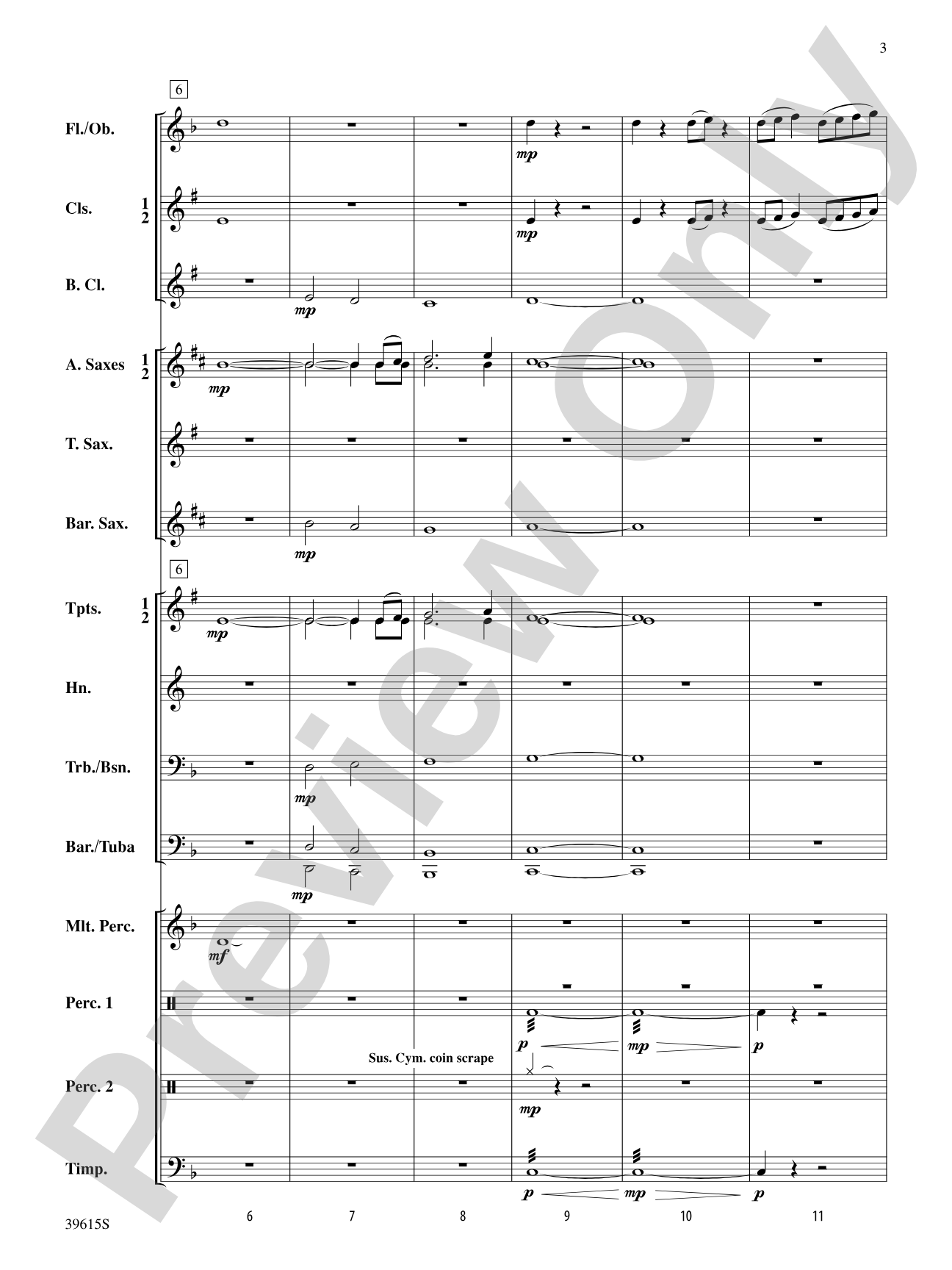 Rise: Concert Band Conductor Score & Parts