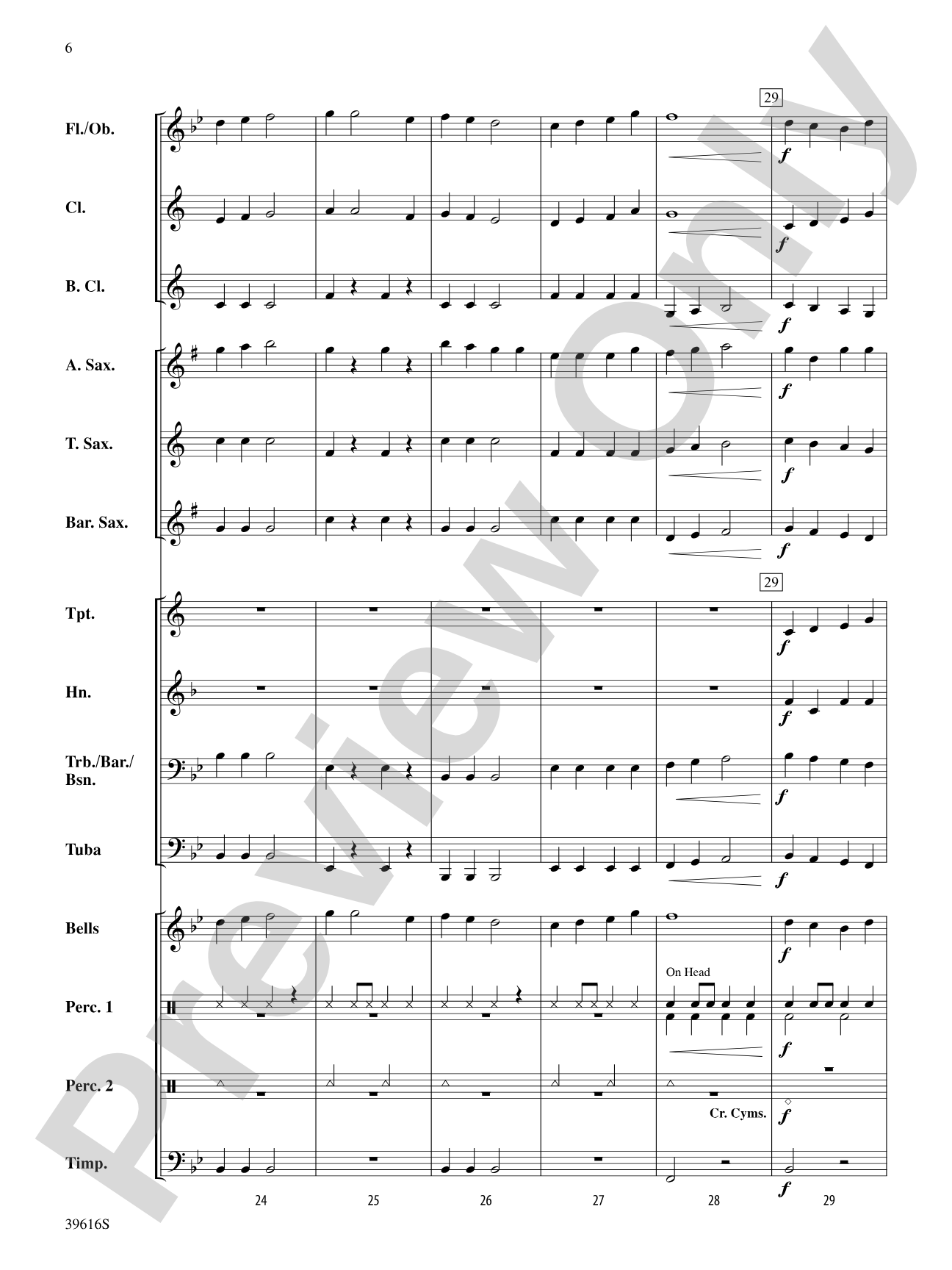 Quicksilver March: Concert Band Conductor Score & Parts