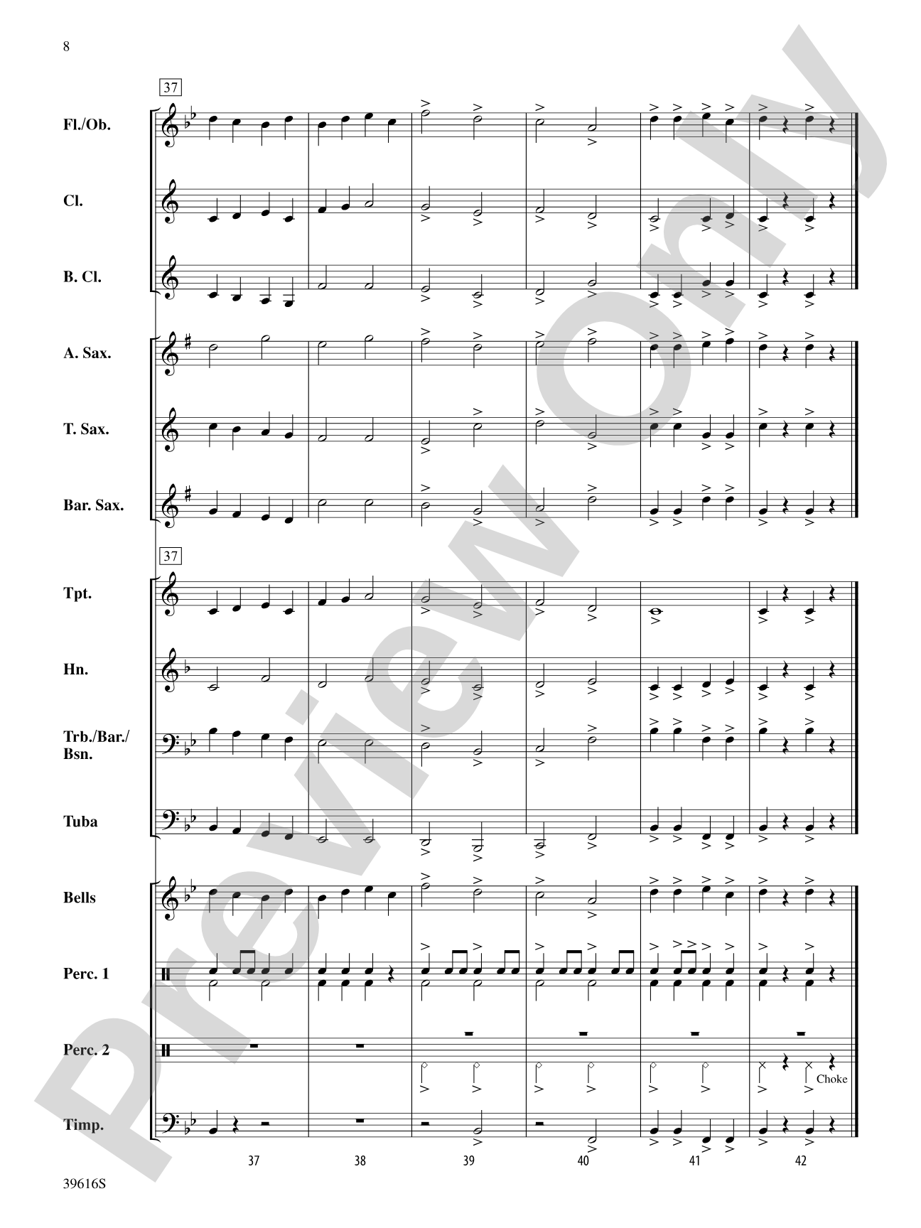 Quicksilver March: Concert Band Conductor Score & Parts