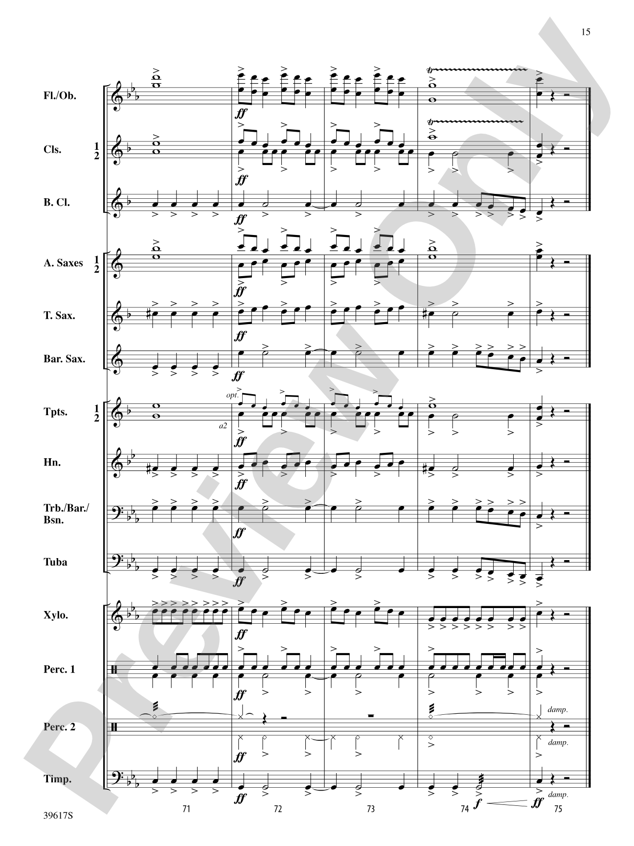 Legend of the Irish Giant: Concert Band Conductor Score & Parts