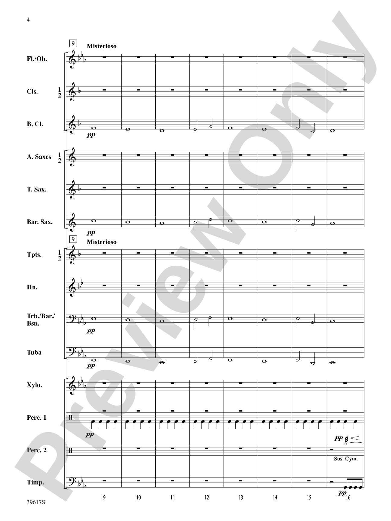Legend of the Irish Giant: Concert Band Conductor Score & Parts