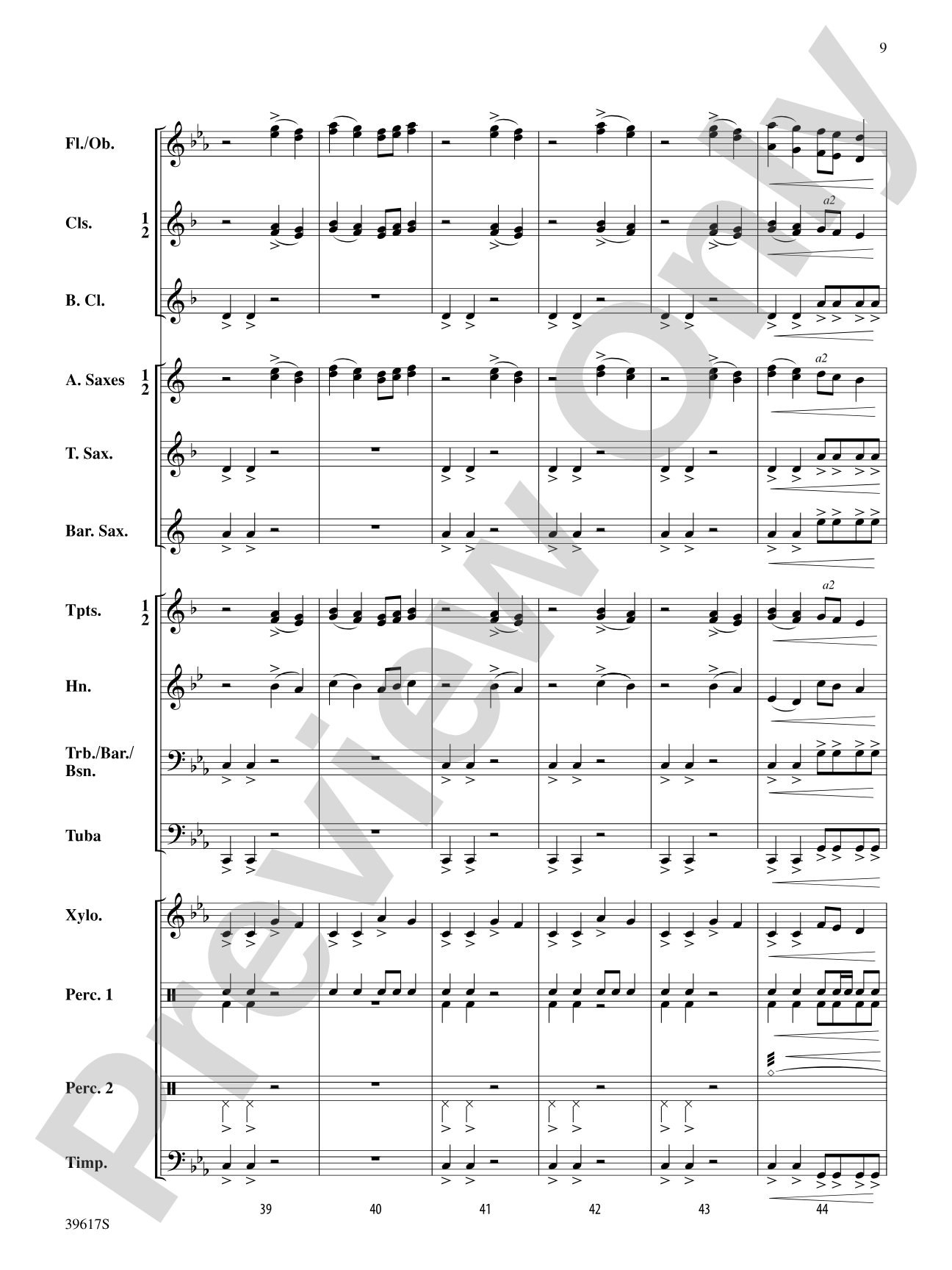 Legend of the Irish Giant: Concert Band Conductor Score & Parts