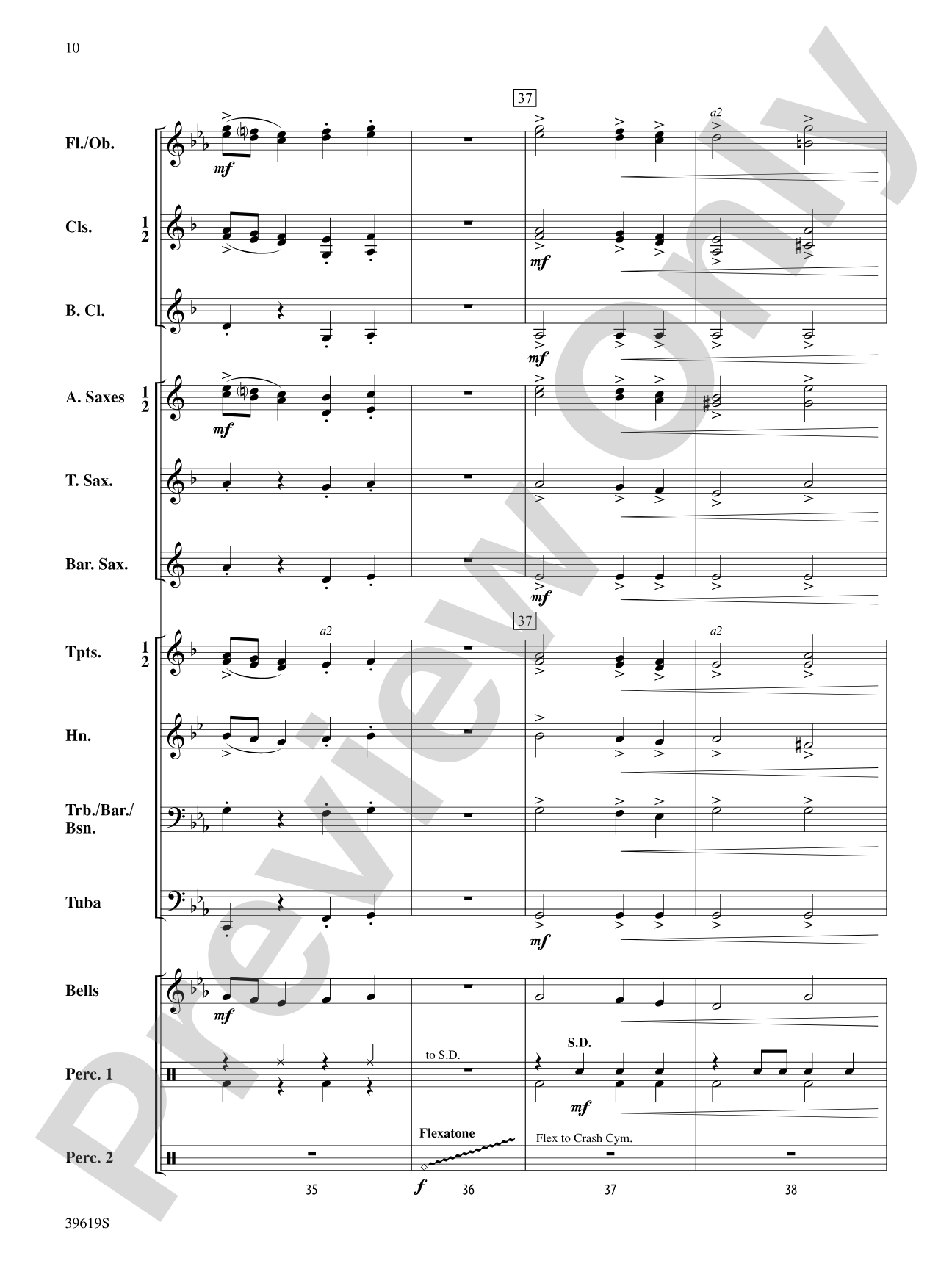 The Noise in the Basement: Concert Band Conductor Score & Parts