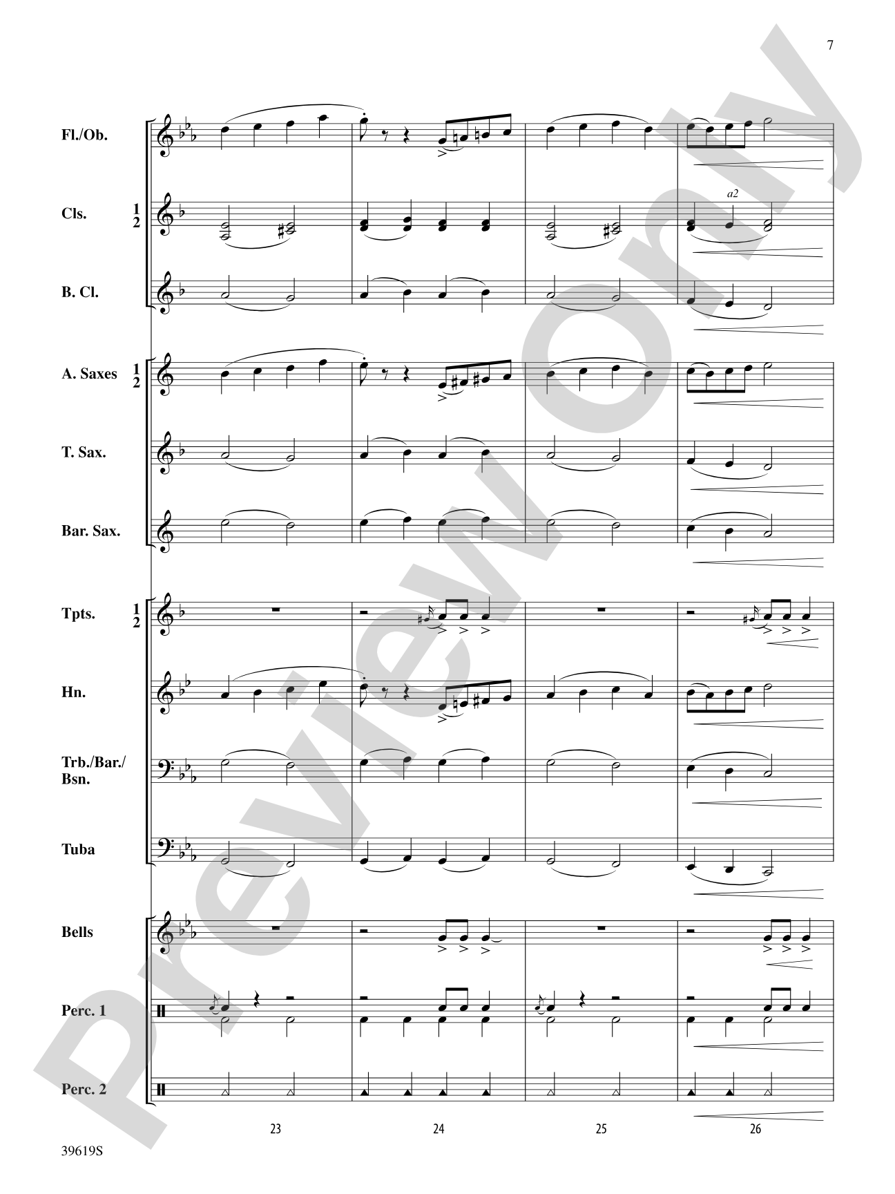 The Noise in the Basement: Concert Band Conductor Score & Parts