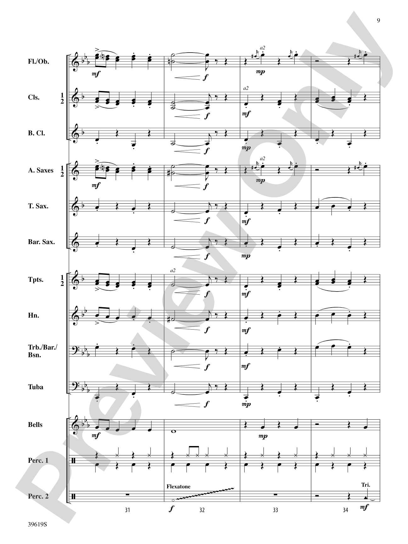 The Noise in the Basement: Concert Band Conductor Score & Parts