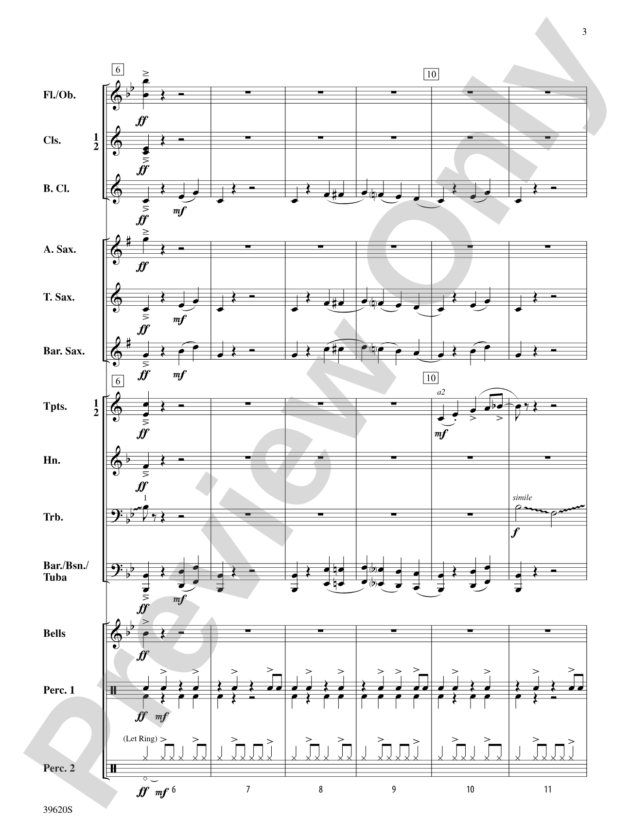 Trombones for President!: Concert Band Conductor Score & Parts