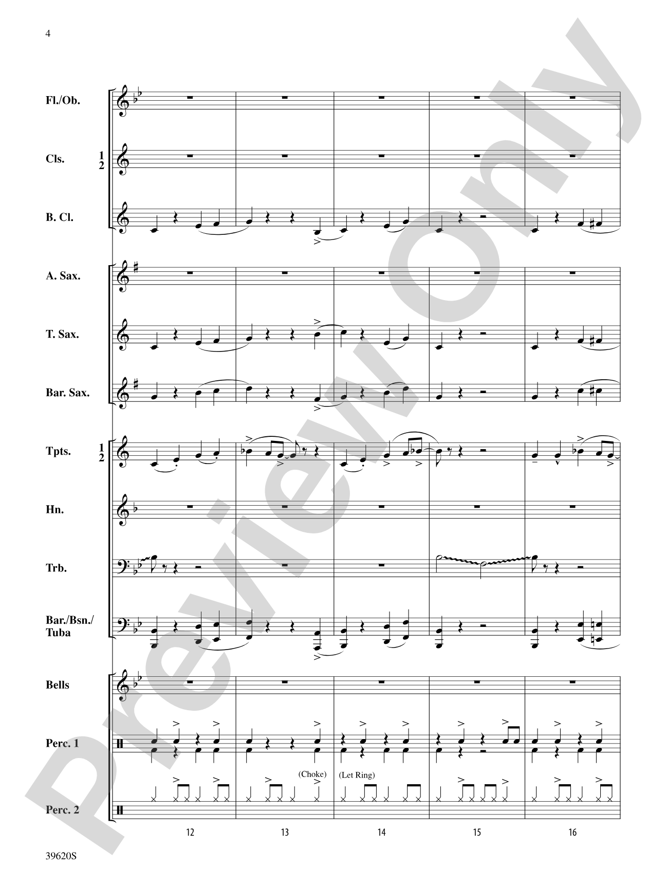 Trombones for President!: Concert Band Conductor Score & Parts