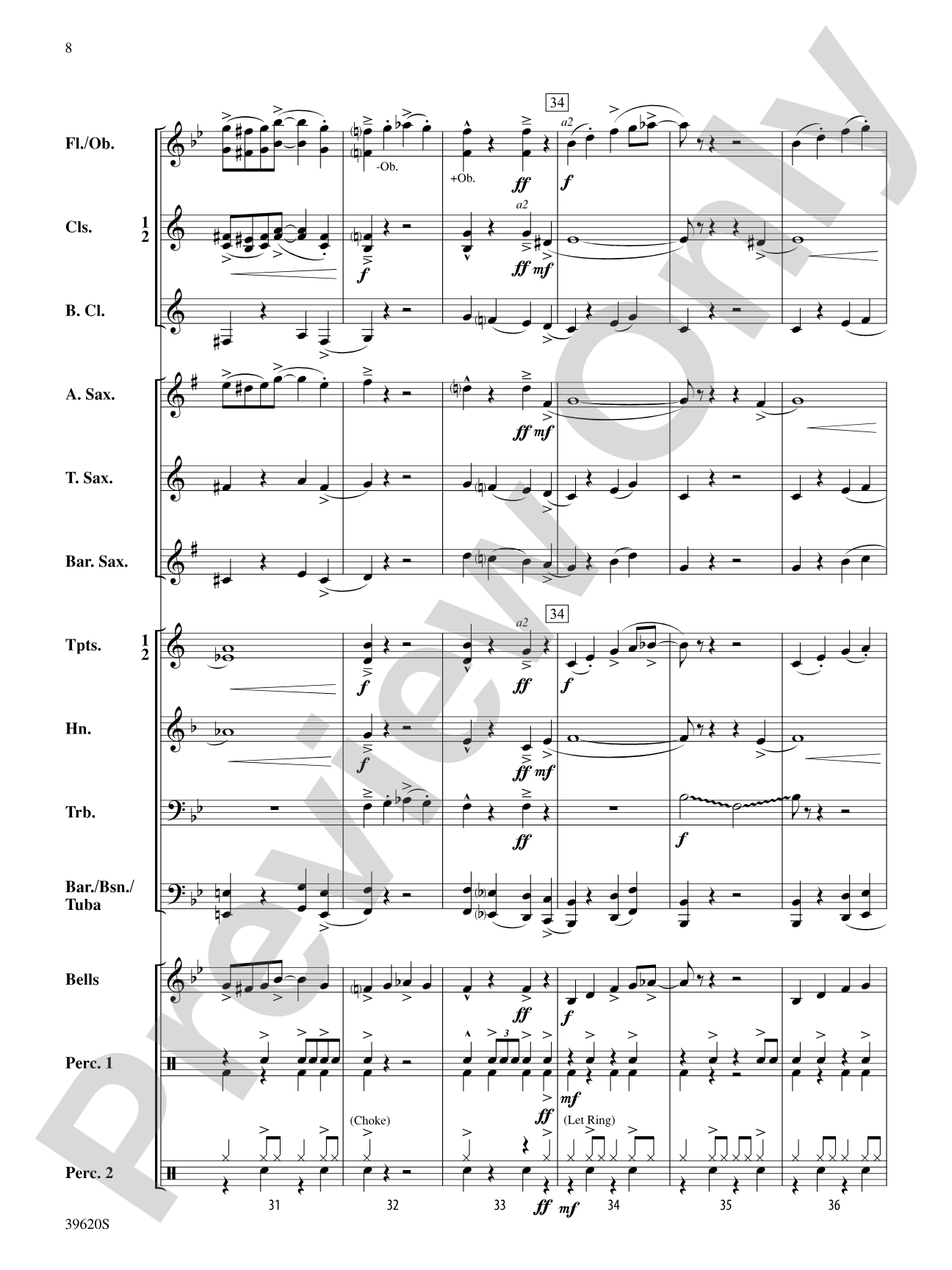 Trombones for President!: Concert Band Conductor Score & Parts