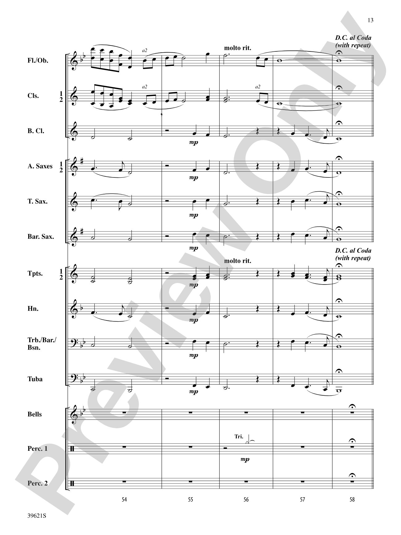 Clowning Around: Concert Band Conductor Score & Parts