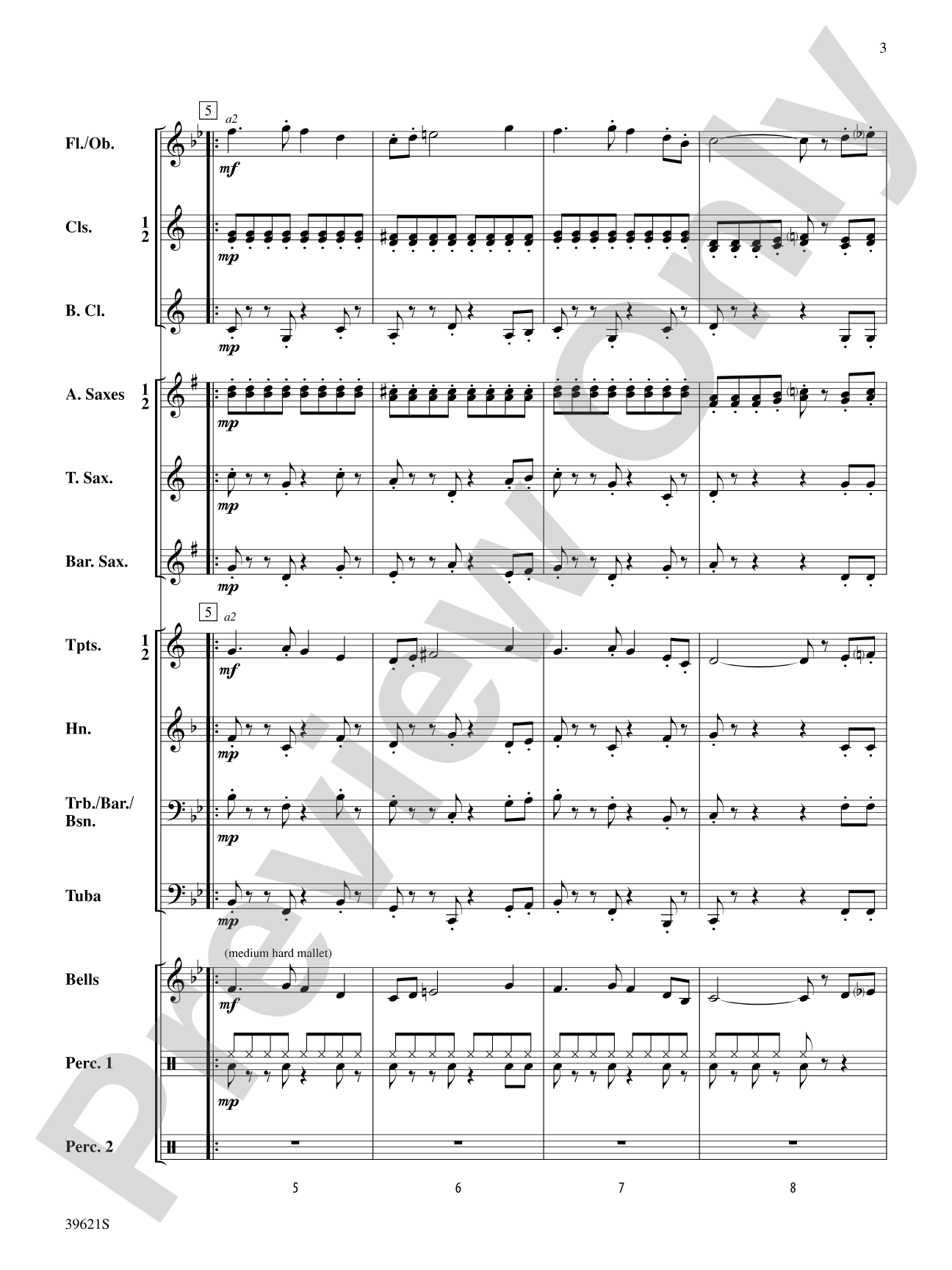 Clowning Around: Concert Band Conductor Score & Parts