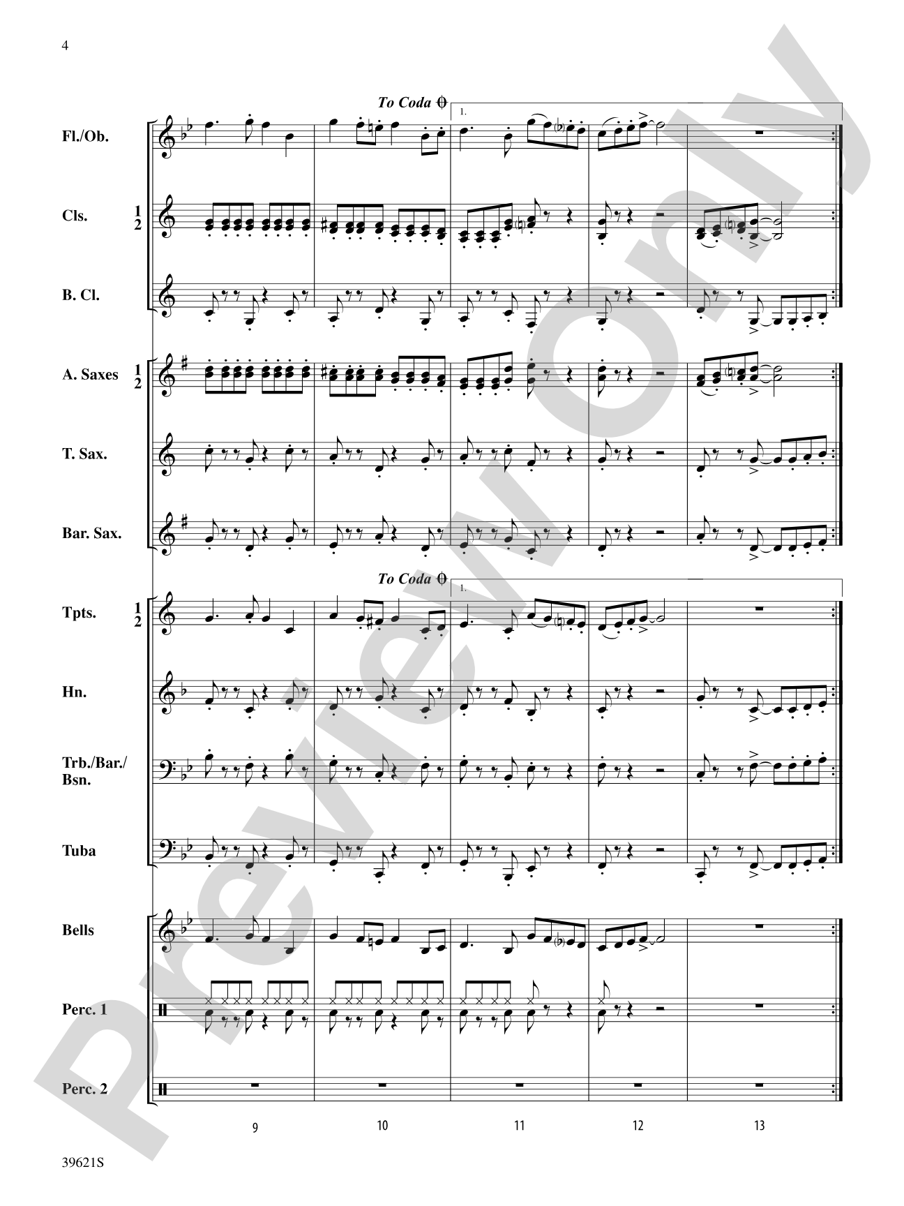 Clowning Around: Concert Band Conductor Score & Parts