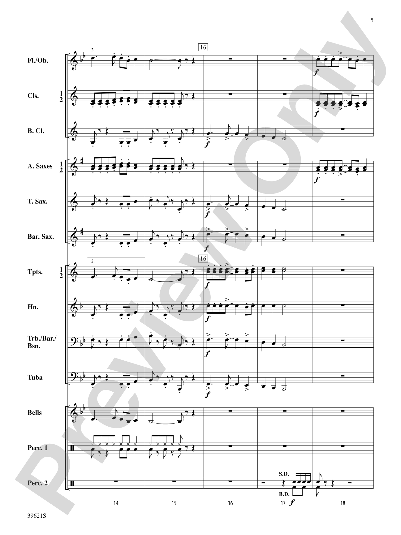 Clowning Around: Concert Band Conductor Score & Parts