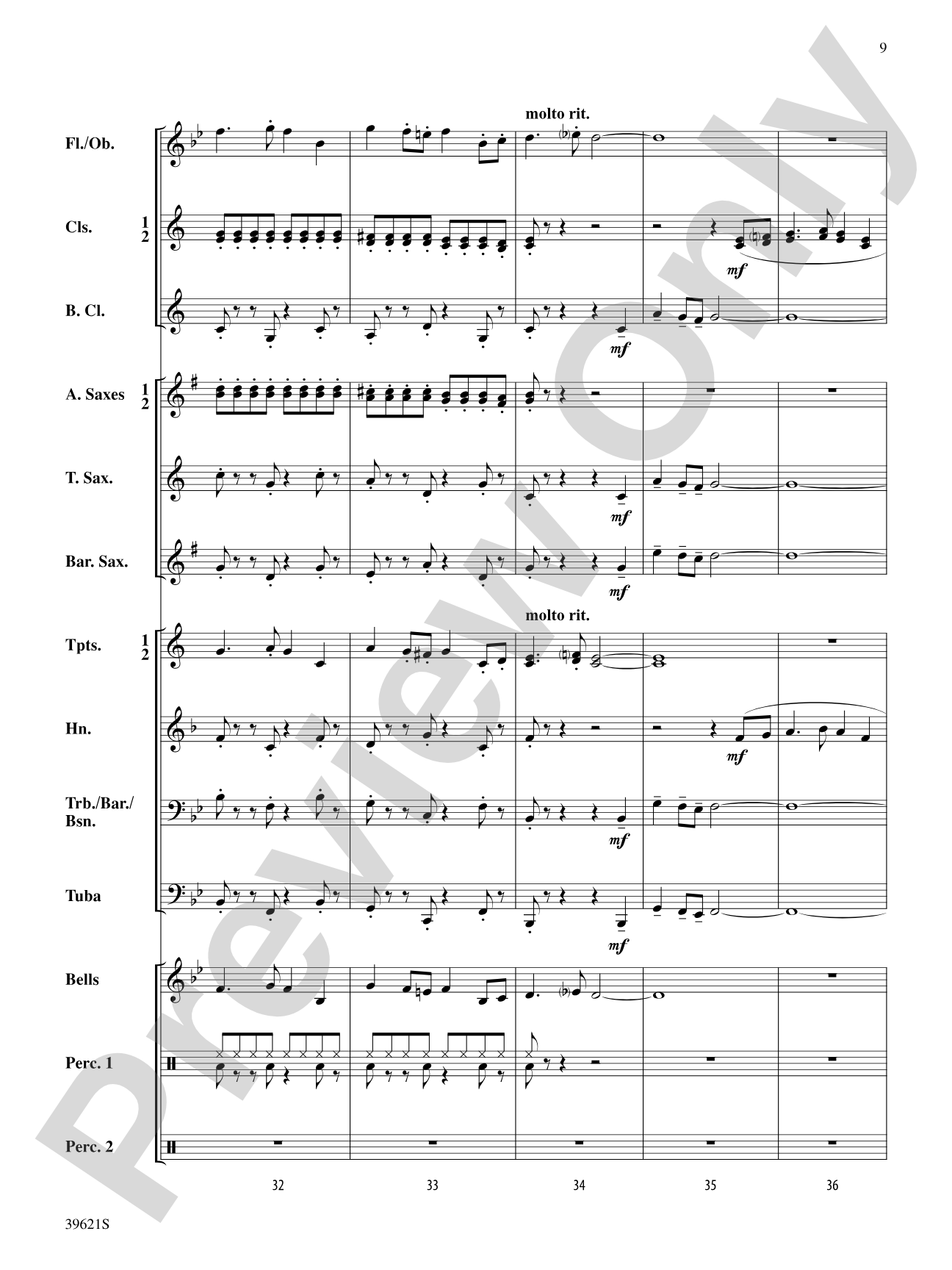 Clowning Around: Concert Band Conductor Score & Parts