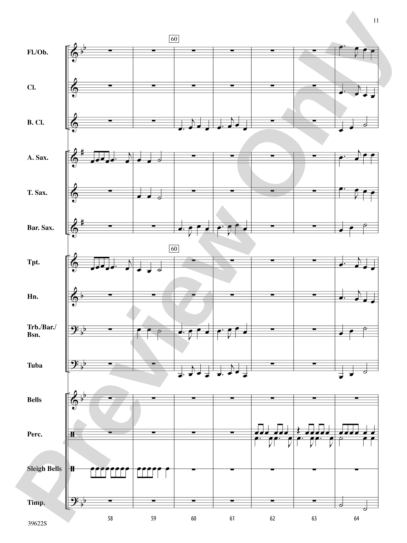 A Winter Trilogy: Concert Band Conductor Score & Parts