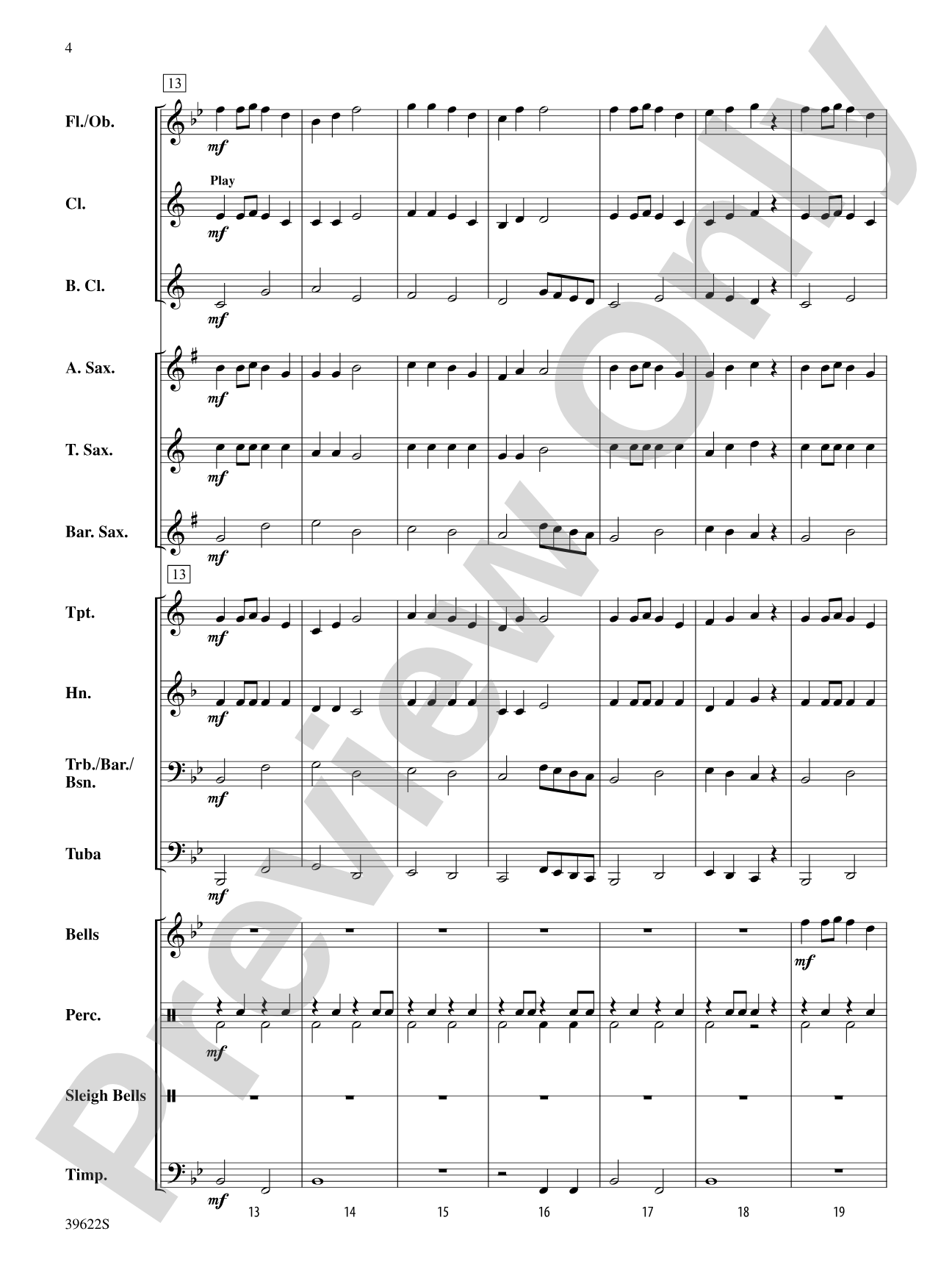 A Winter Trilogy: Concert Band Conductor Score & Parts