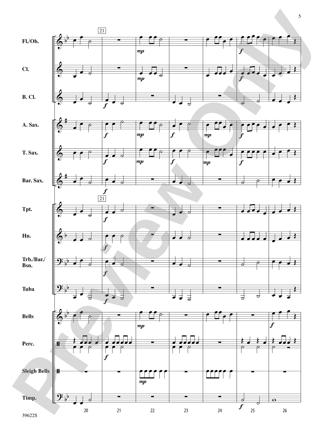 A Winter Trilogy: Concert Band Conductor Score & Parts