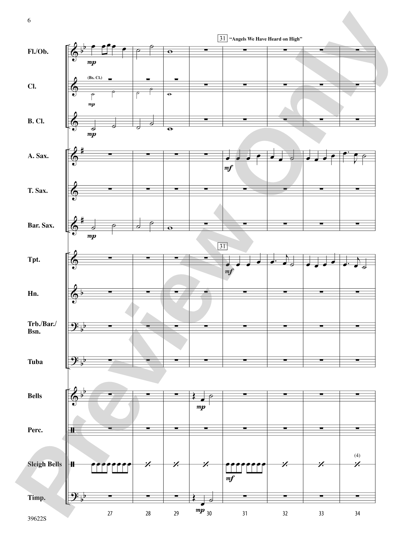 A Winter Trilogy: Concert Band Conductor Score & Parts