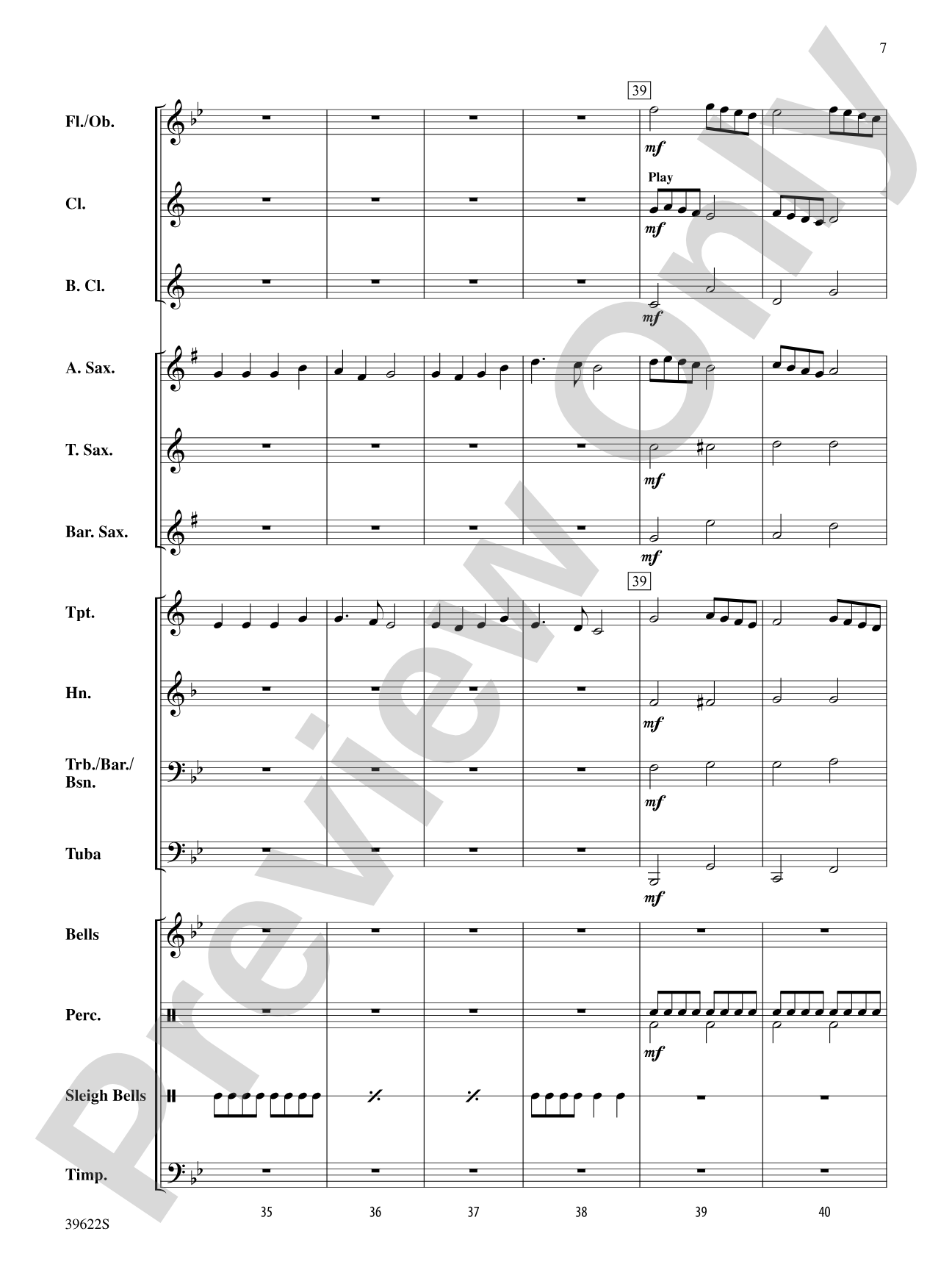 A Winter Trilogy: Concert Band Conductor Score & Parts
