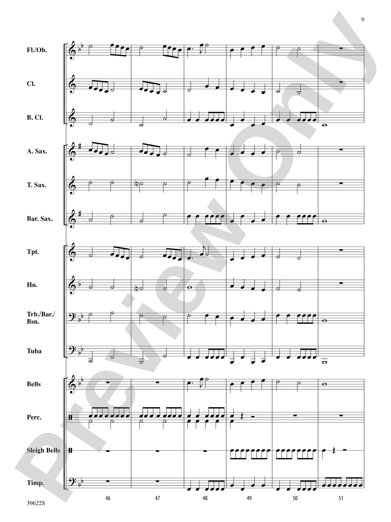 A Winter Trilogy: Concert Band Conductor Score & Parts