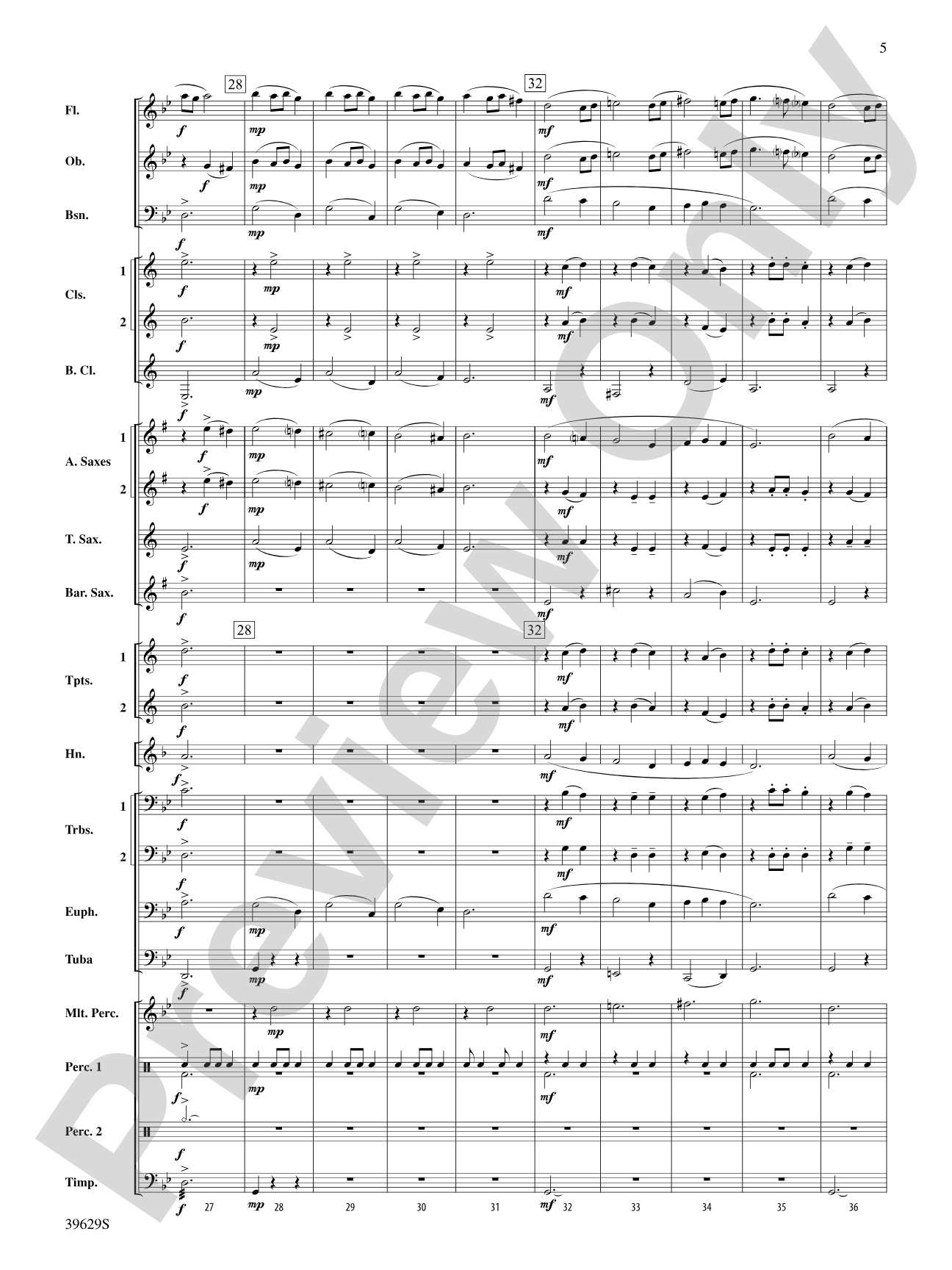 A Celebration of Carols: Concert Band Conductor Score & Parts