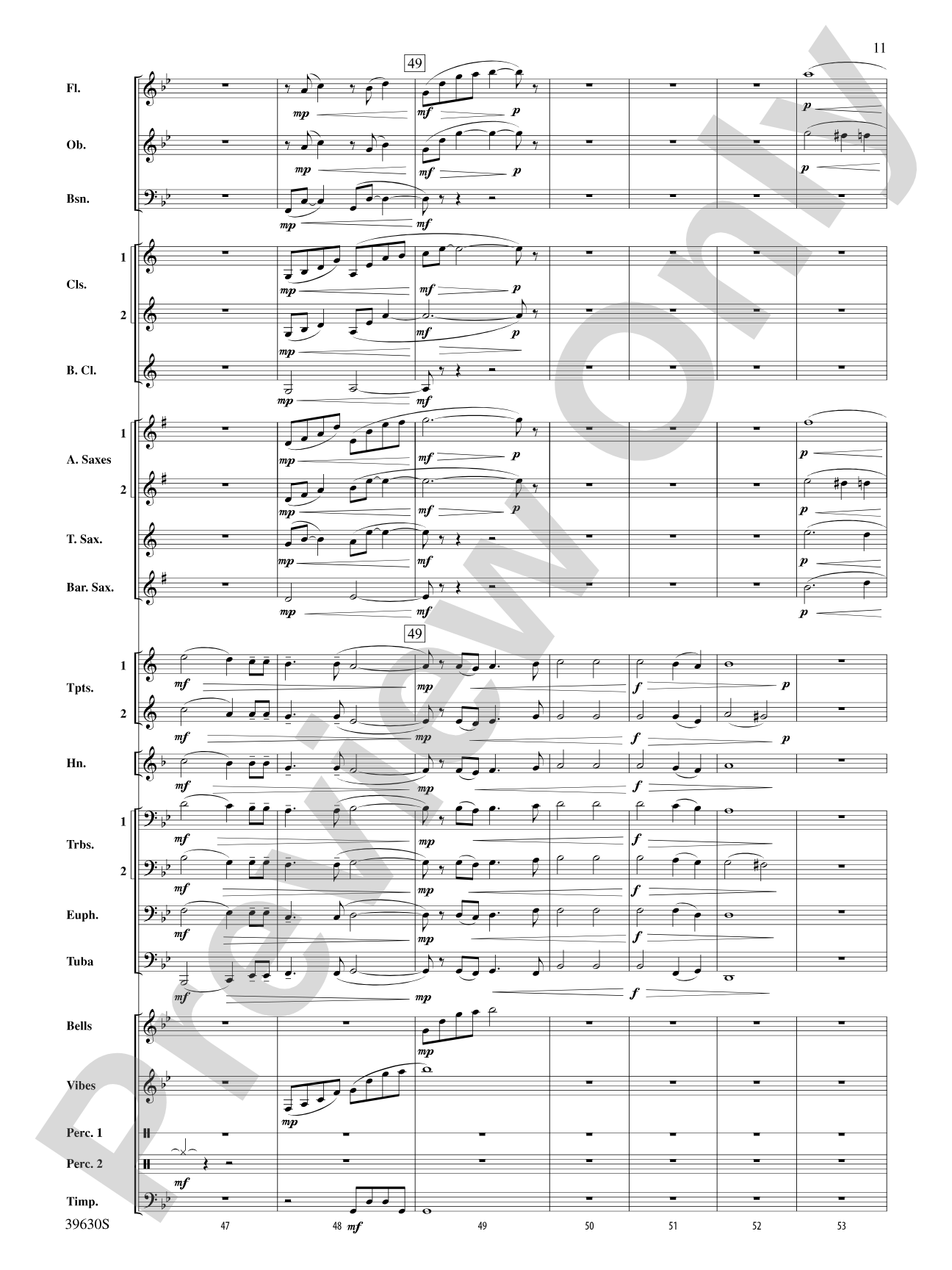 Fantasy on a Slavic Theme: Score