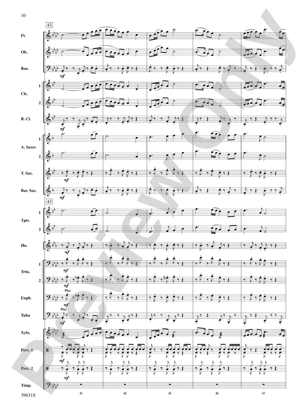 Jubilee Celebration: Concert Band Conductor Score & Parts