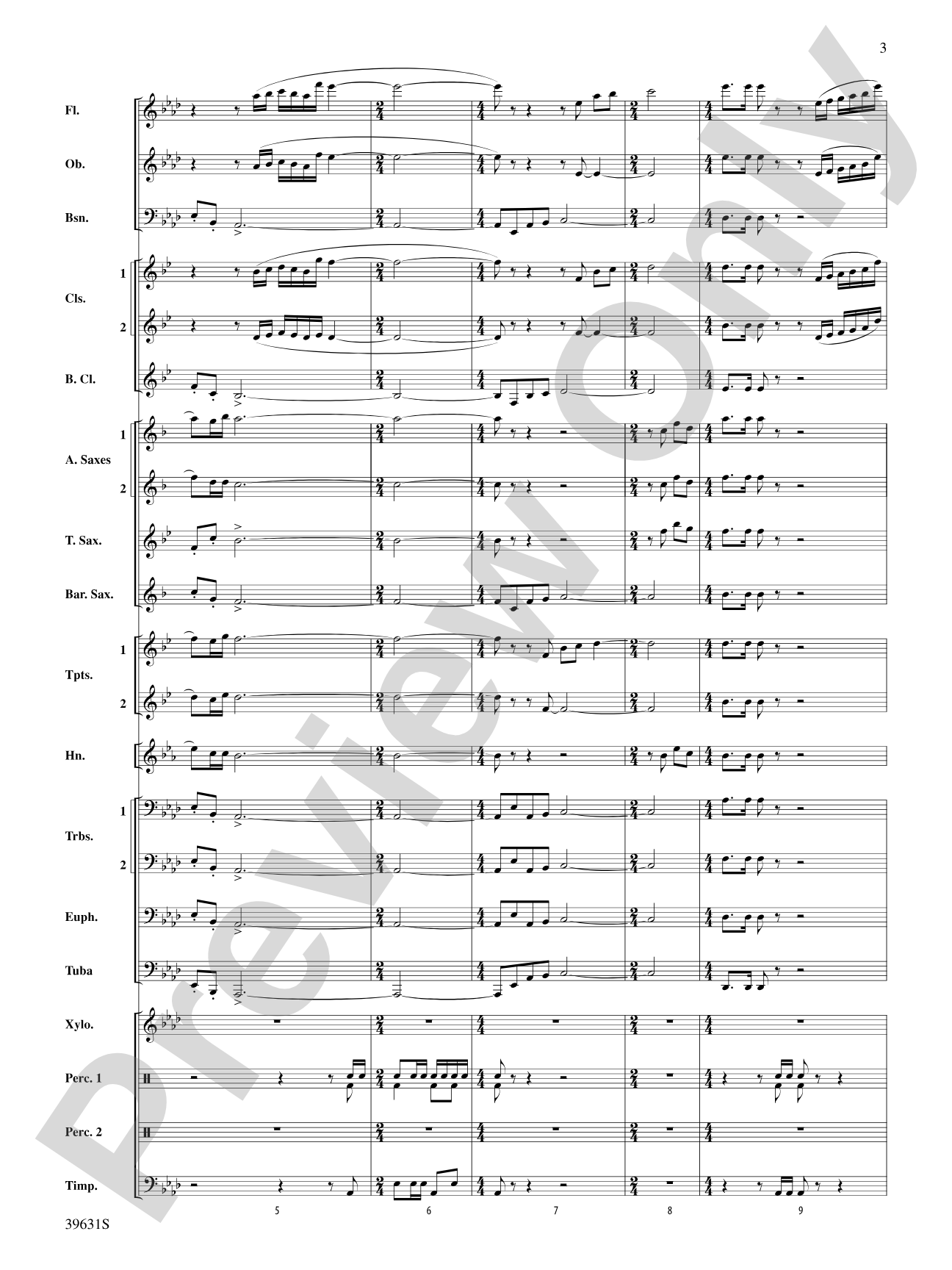Jubilee Celebration: Concert Band Conductor Score & Parts
