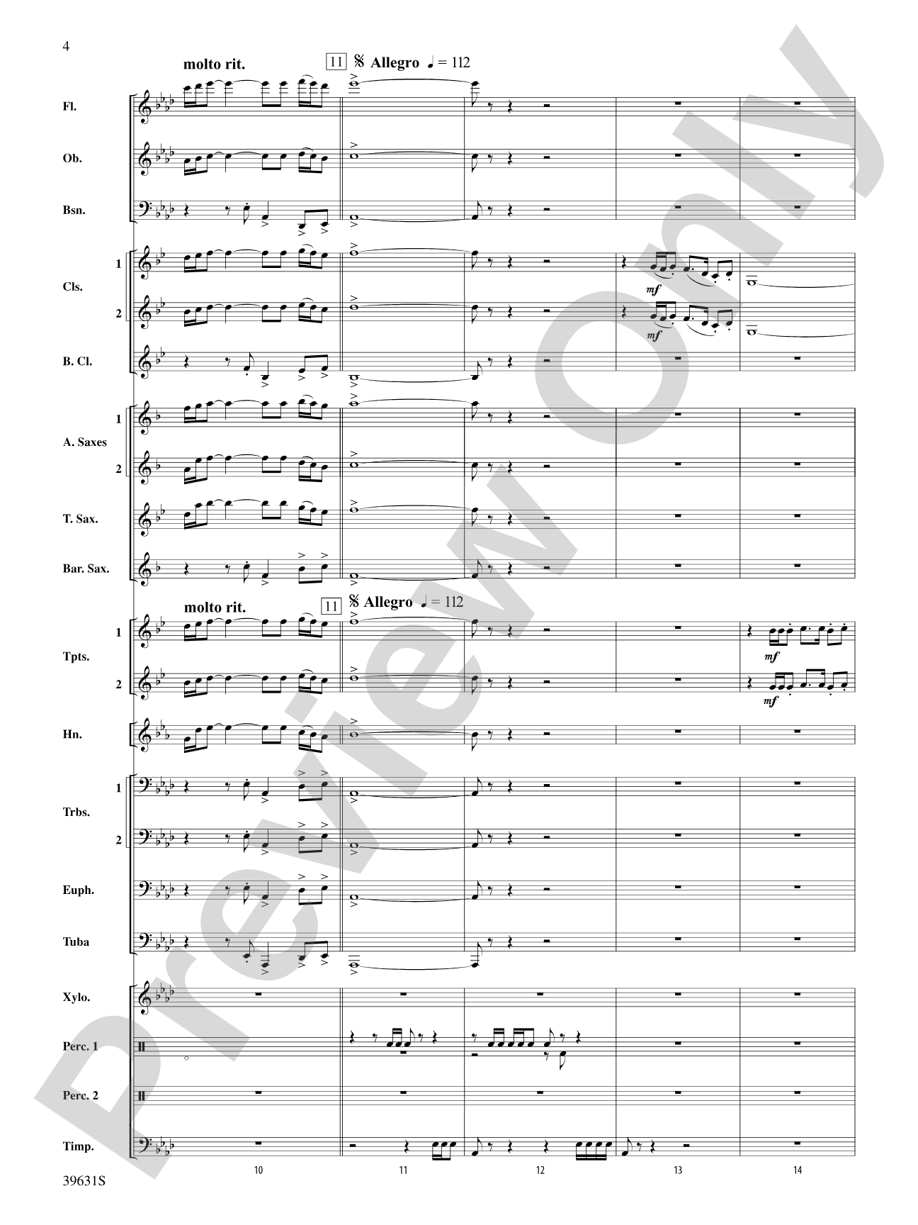 Jubilee Celebration: Concert Band Conductor Score & Parts