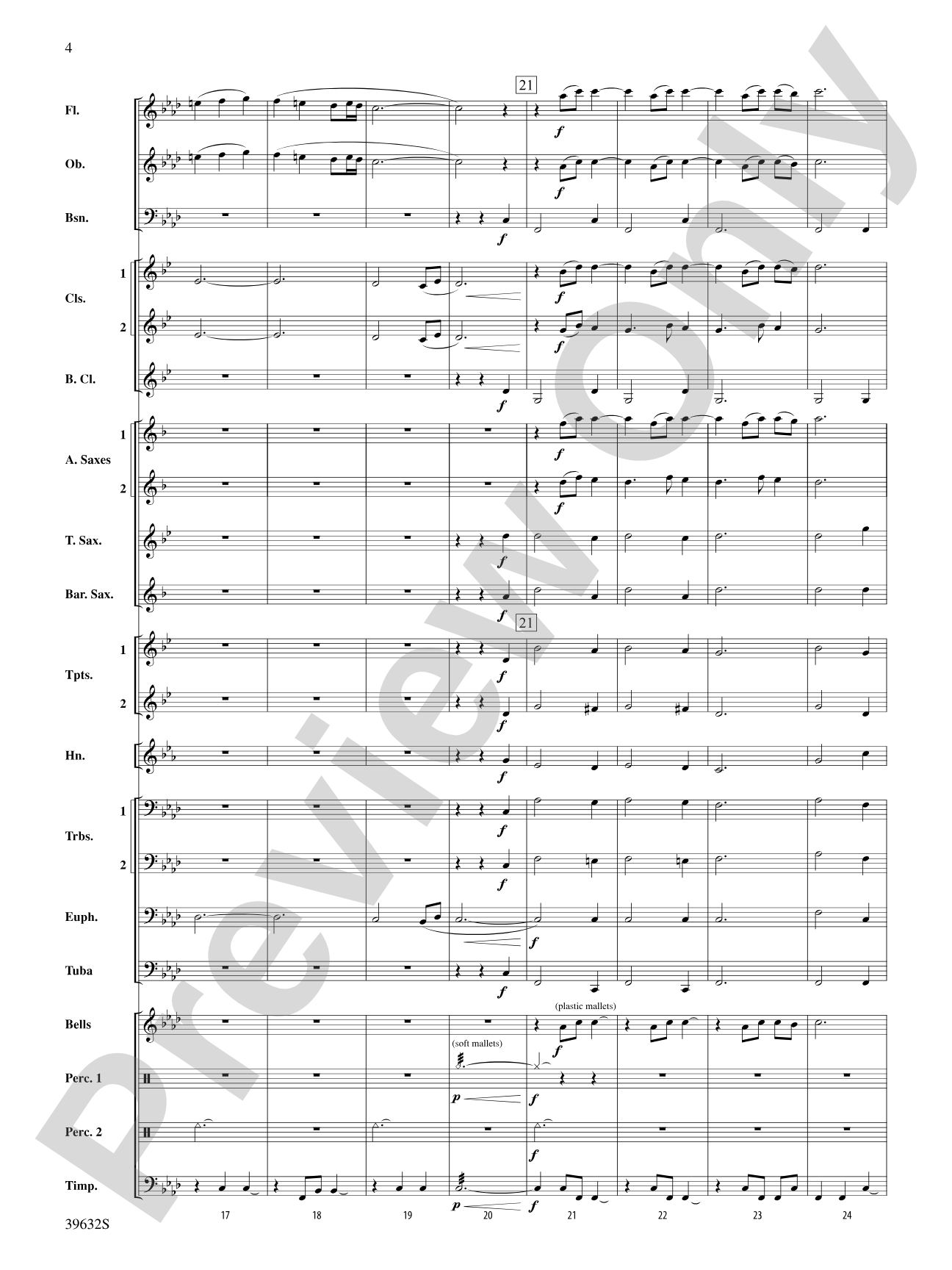Avinu Malkeinu: Concert Band Conductor Score & Parts
